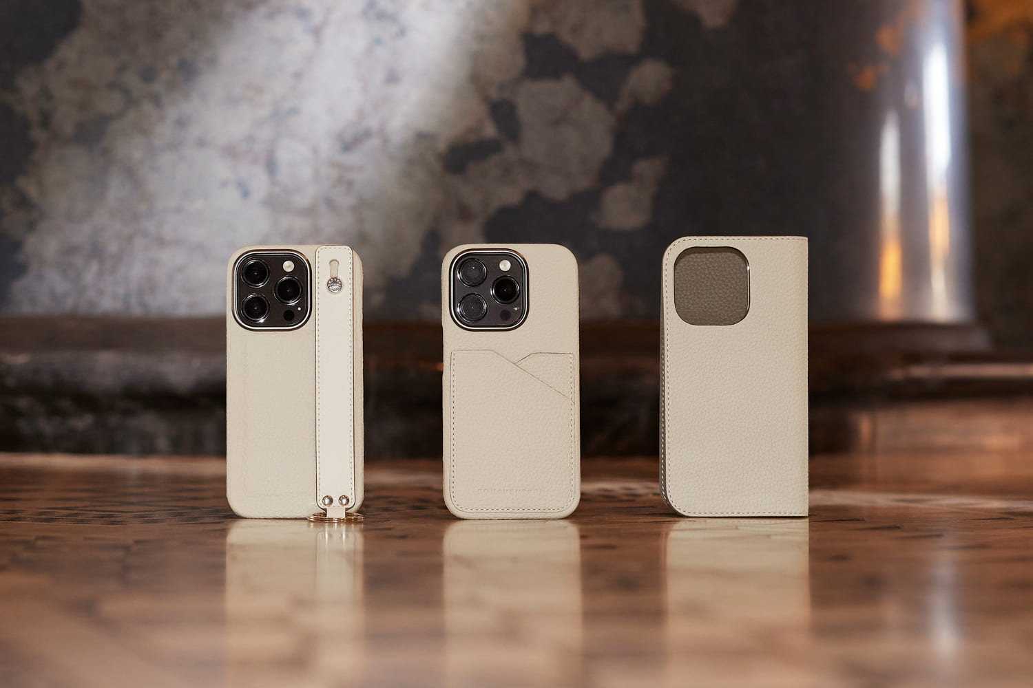 夏限定】アイボリー コレクション（ホワイト系）iPhoneケース