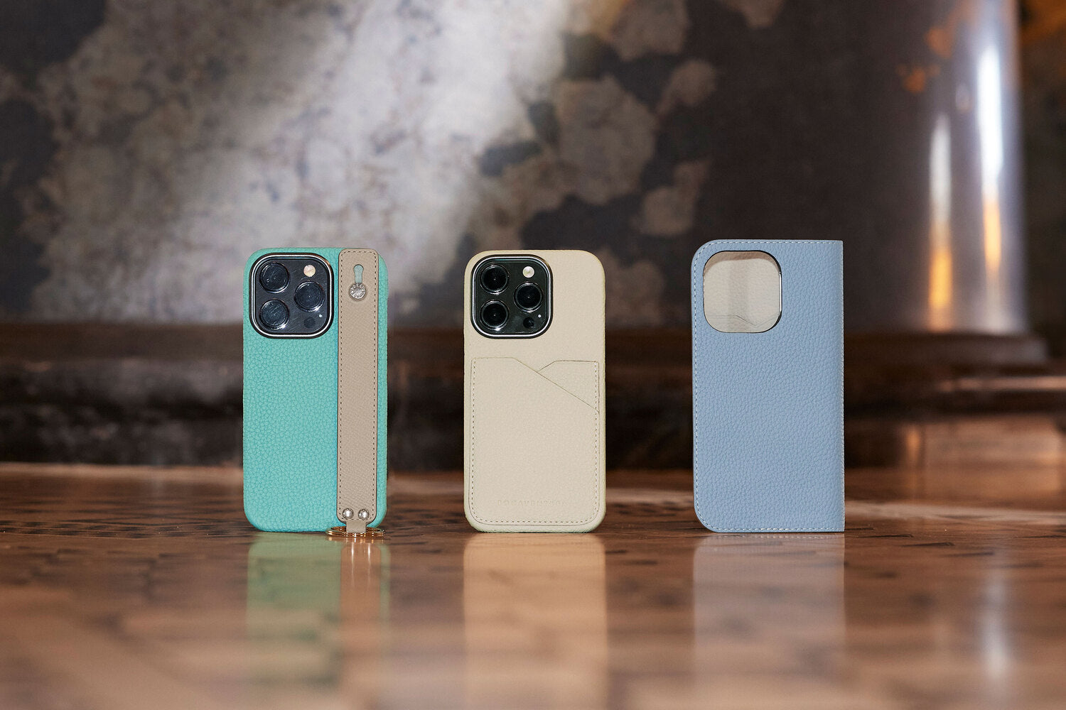 夏限定】マーレ コレクション（ブルー系・ホワイト系）iPhoneケース