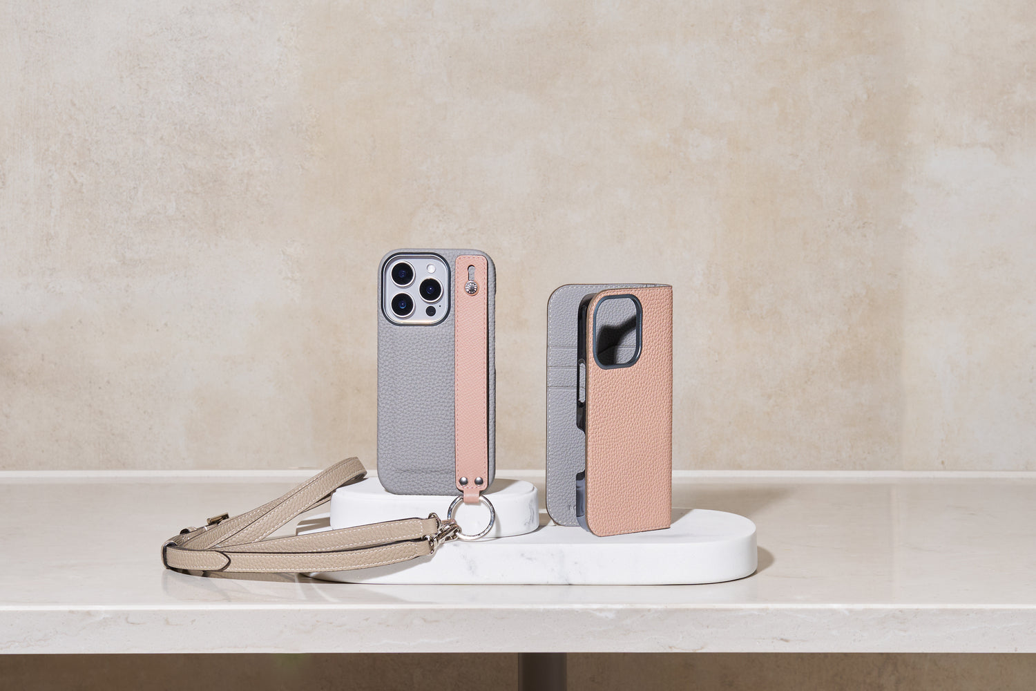 【数量限定】アーモンドピンク コレクション スマホケース
