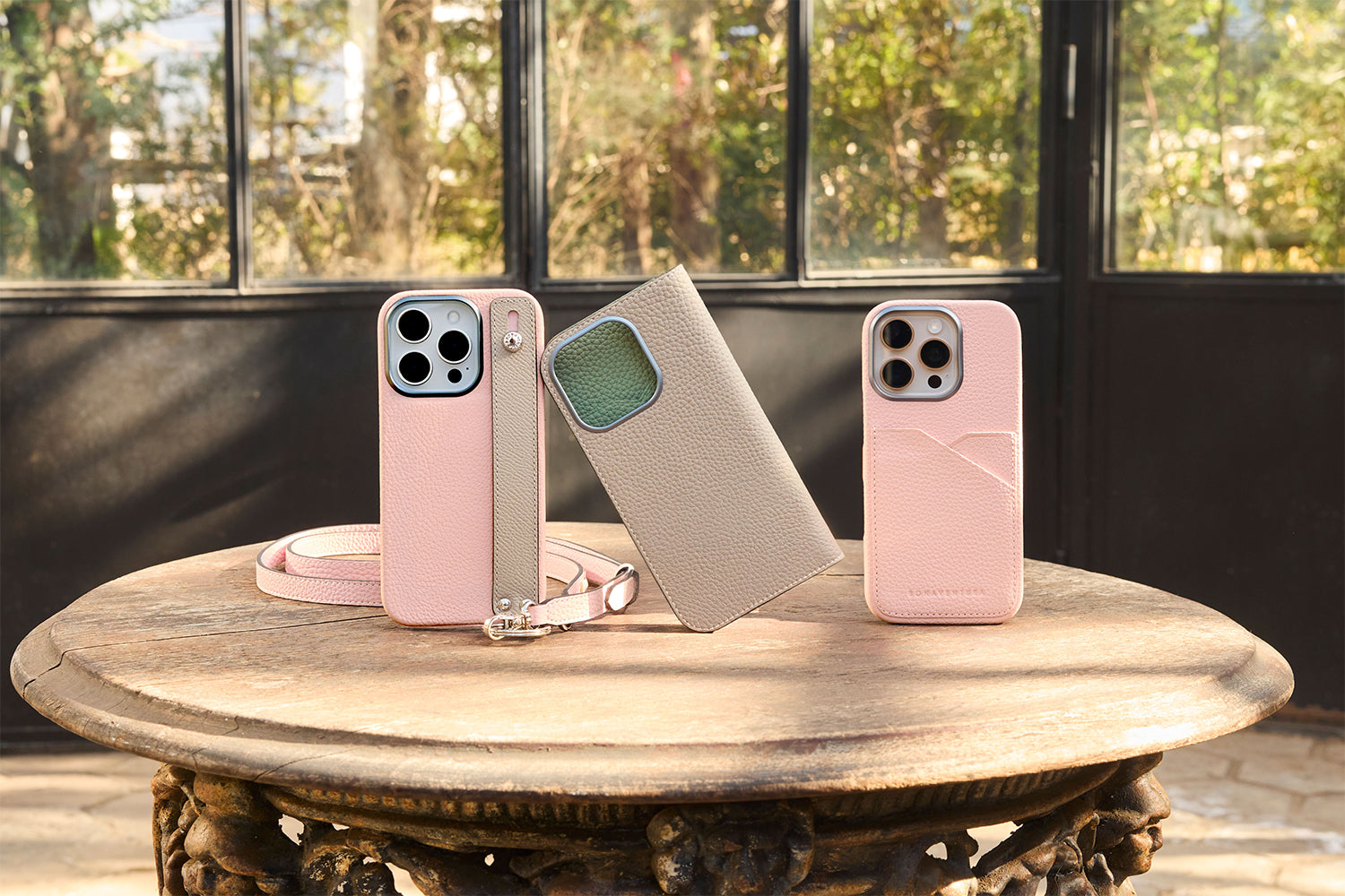 春限定】サクラピンク（ピンク系）iPhoneケース