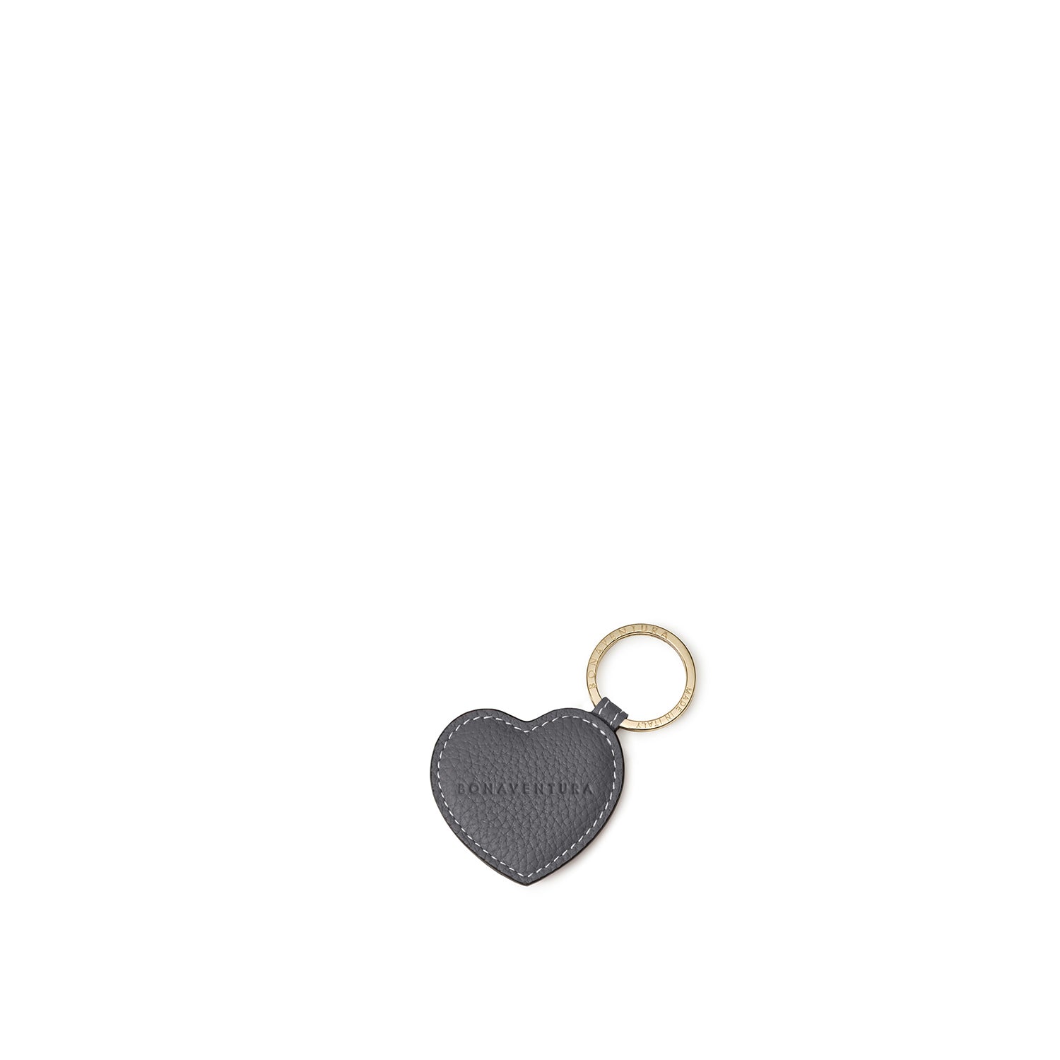 Heart Keychain Shrink Leather