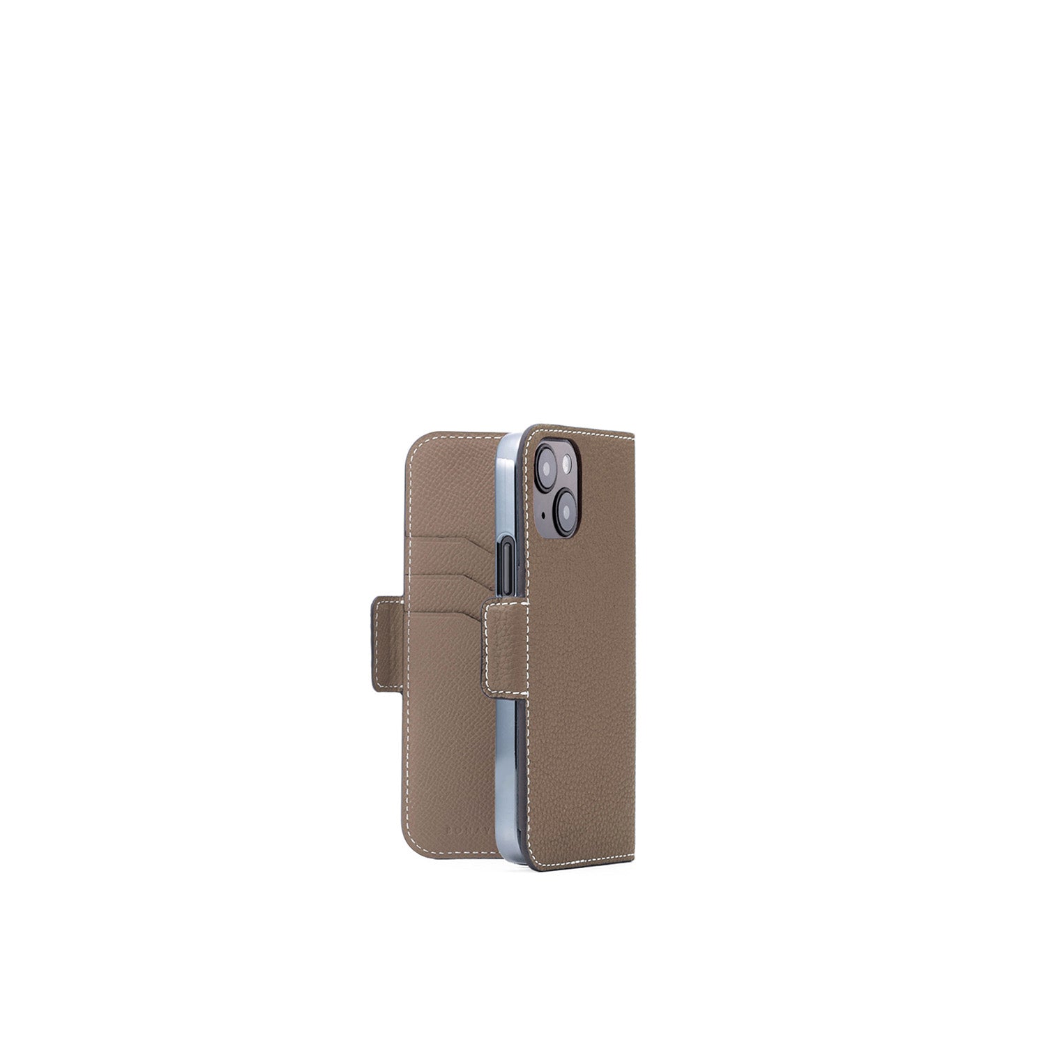 Kaiga Diary Case Shrink Leather (iPhone 15)