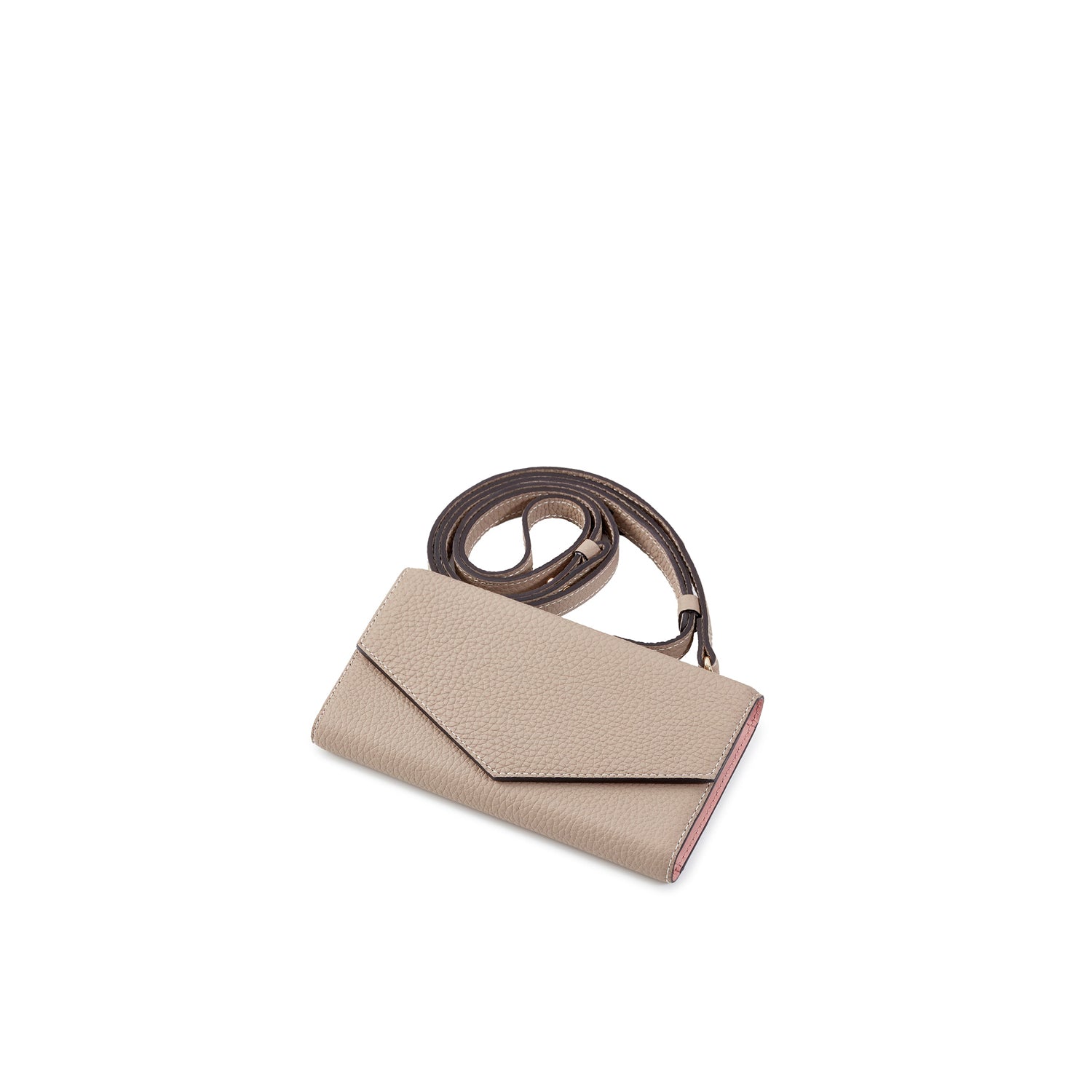 Diary Case With Mirror And Strap Bottalato Leather (iPhone 15 Plus)