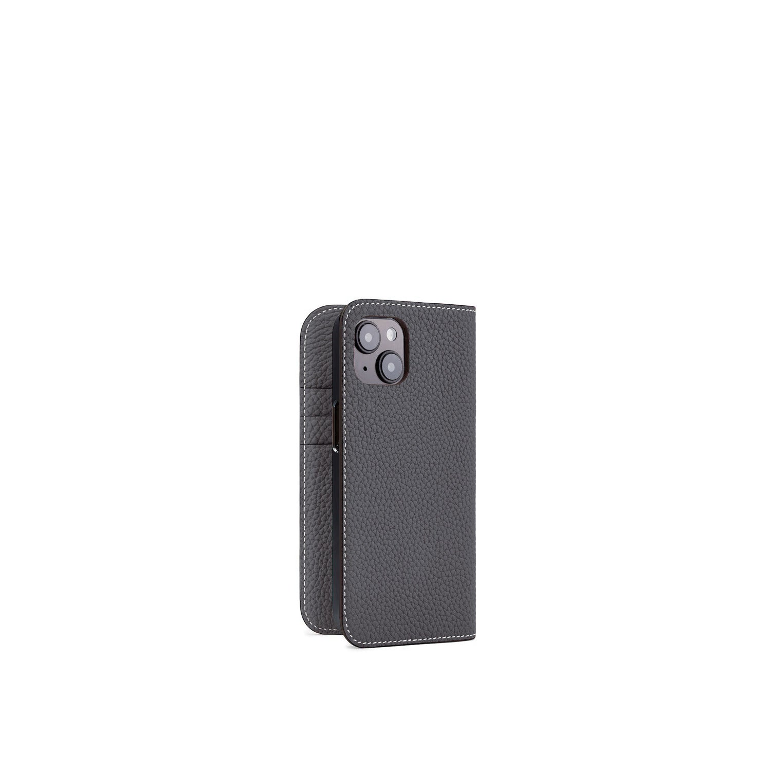 (iPhone 15) 다이어리 케이스 수축 가죽