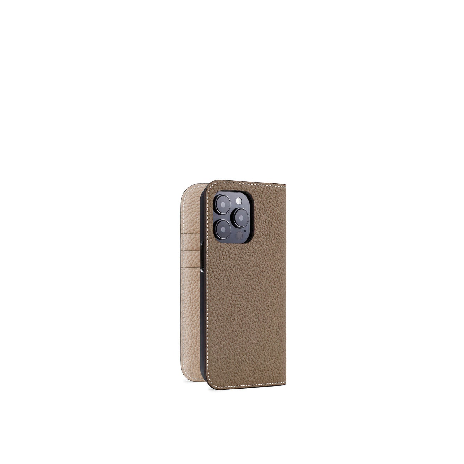 Diary Case Shrink Leather (iPhone 15 Pro)