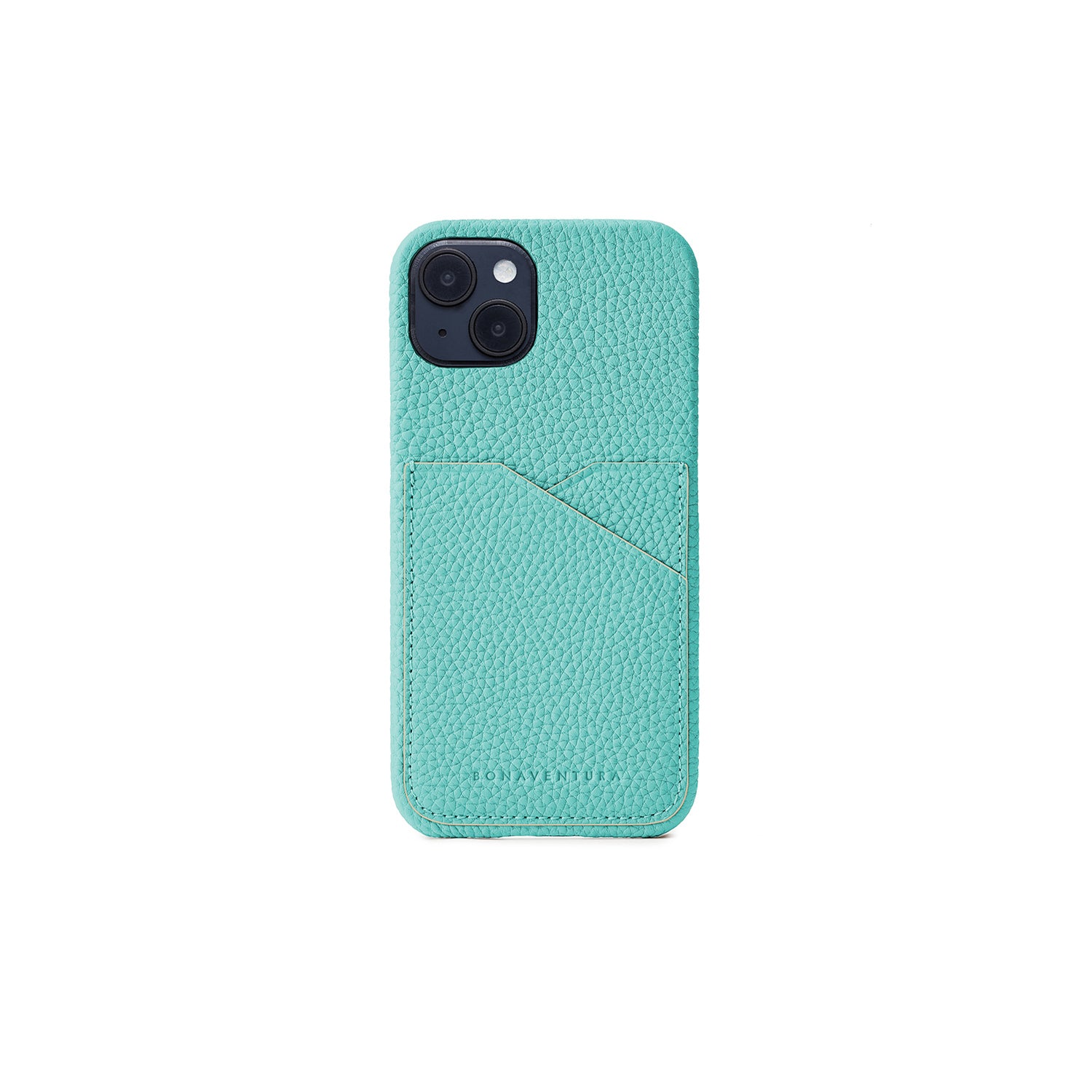 (iPhone 14) Back Cover Case Shrink Leather