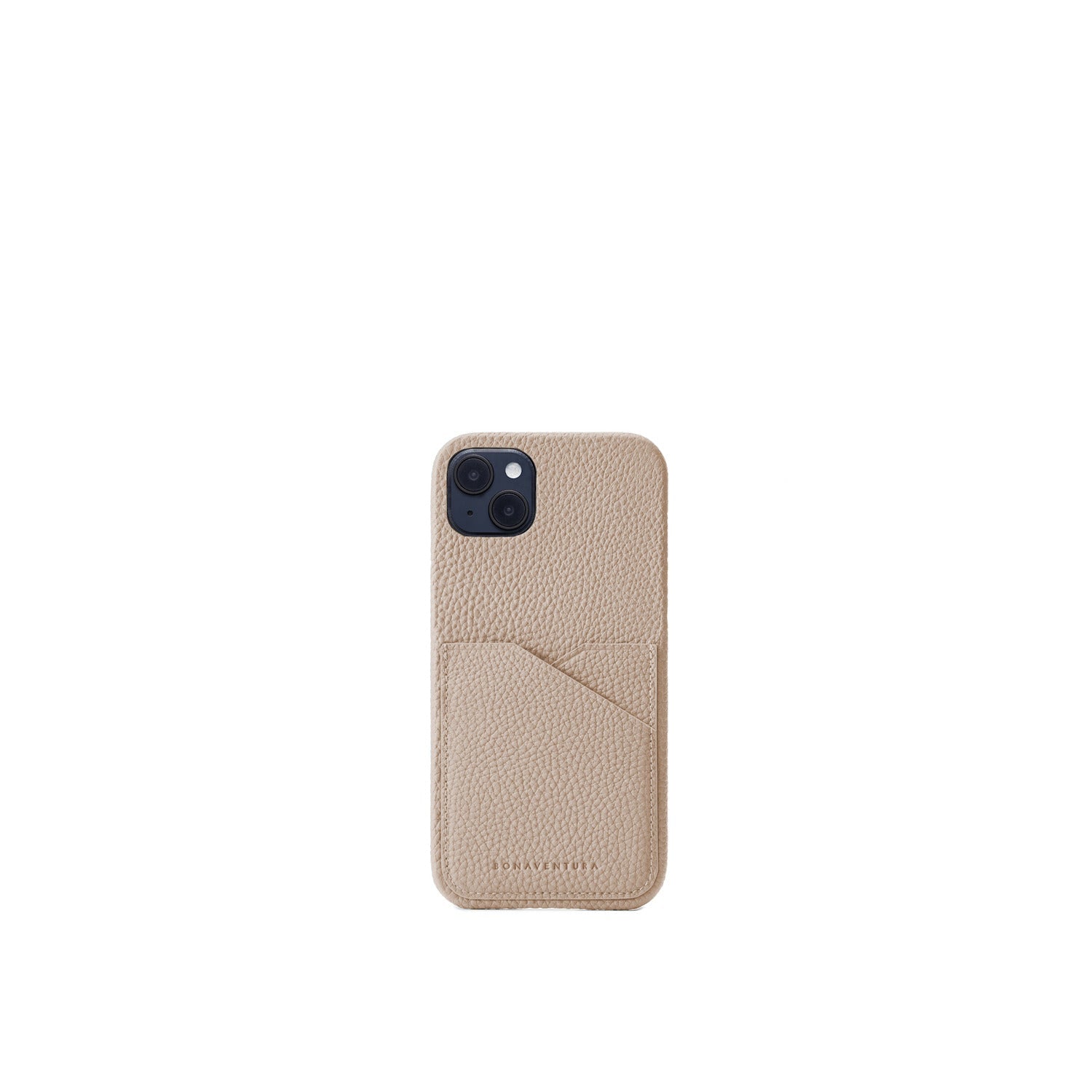 (iPhone 14 Plus) Back Cover Case Shrink Leather
