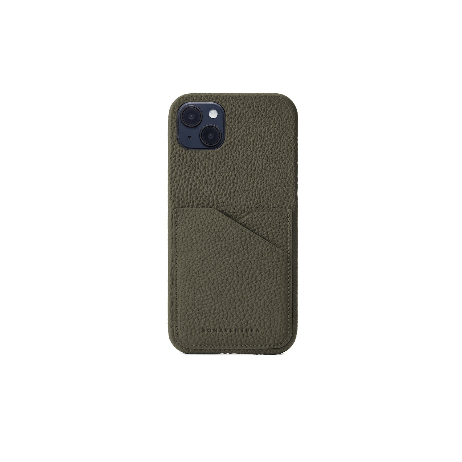 (iPhone 14 Plus) Back Cover Case Shrink Leather