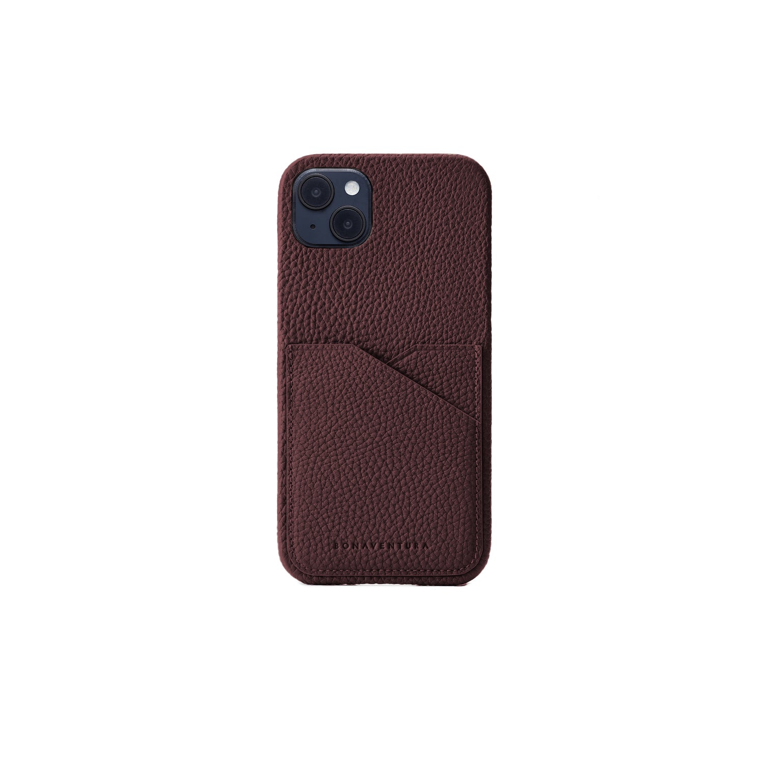 (iPhone 14 Plus) Back Cover Case Shrink Leather
