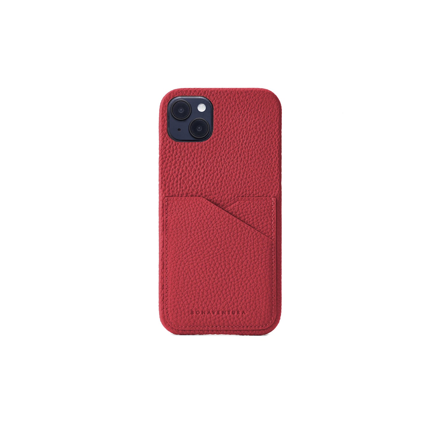 (iPhone 14 Plus) Back Cover Case Shrink Leather