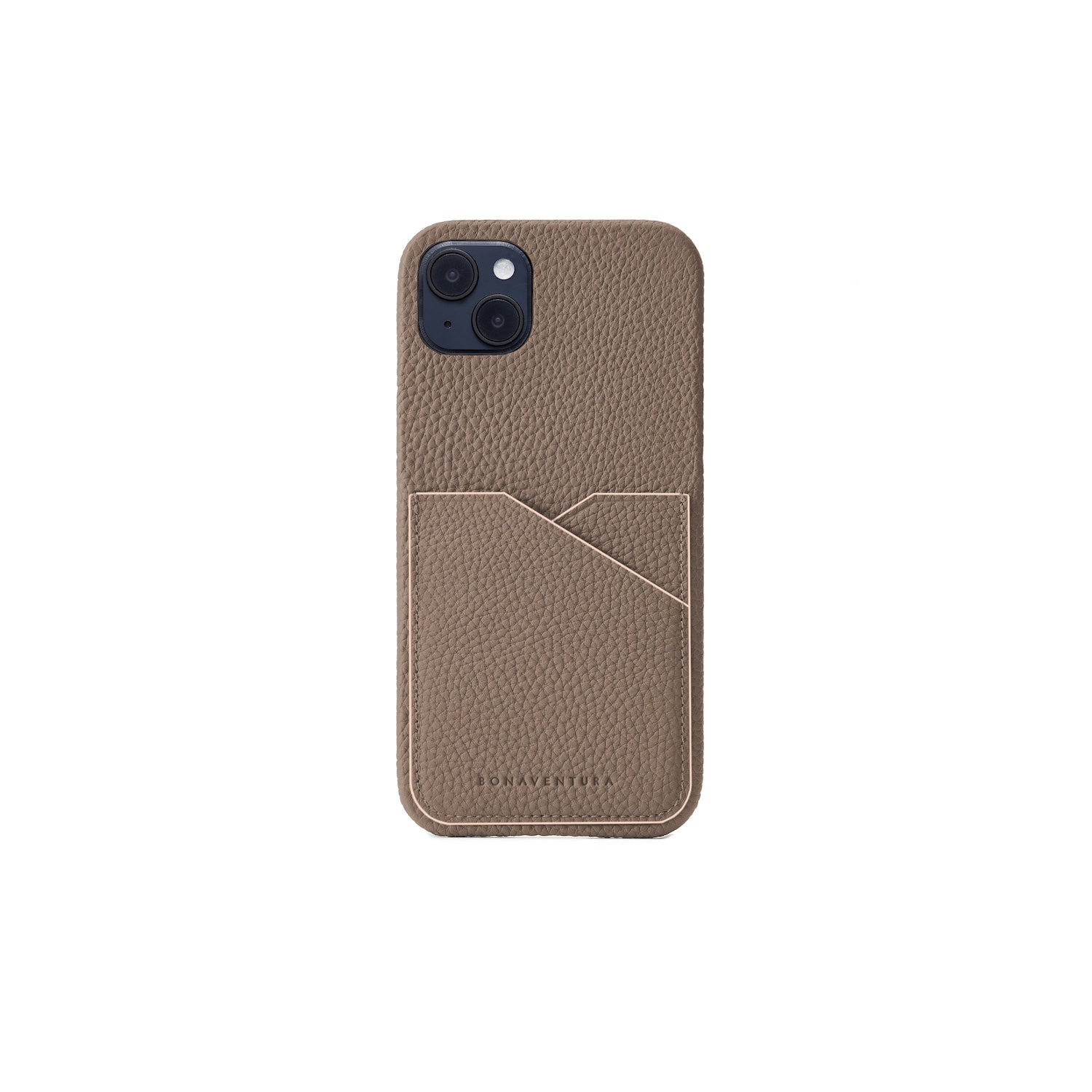 (iPhone 14 Plus) Back Cover Case Shrink Leather
