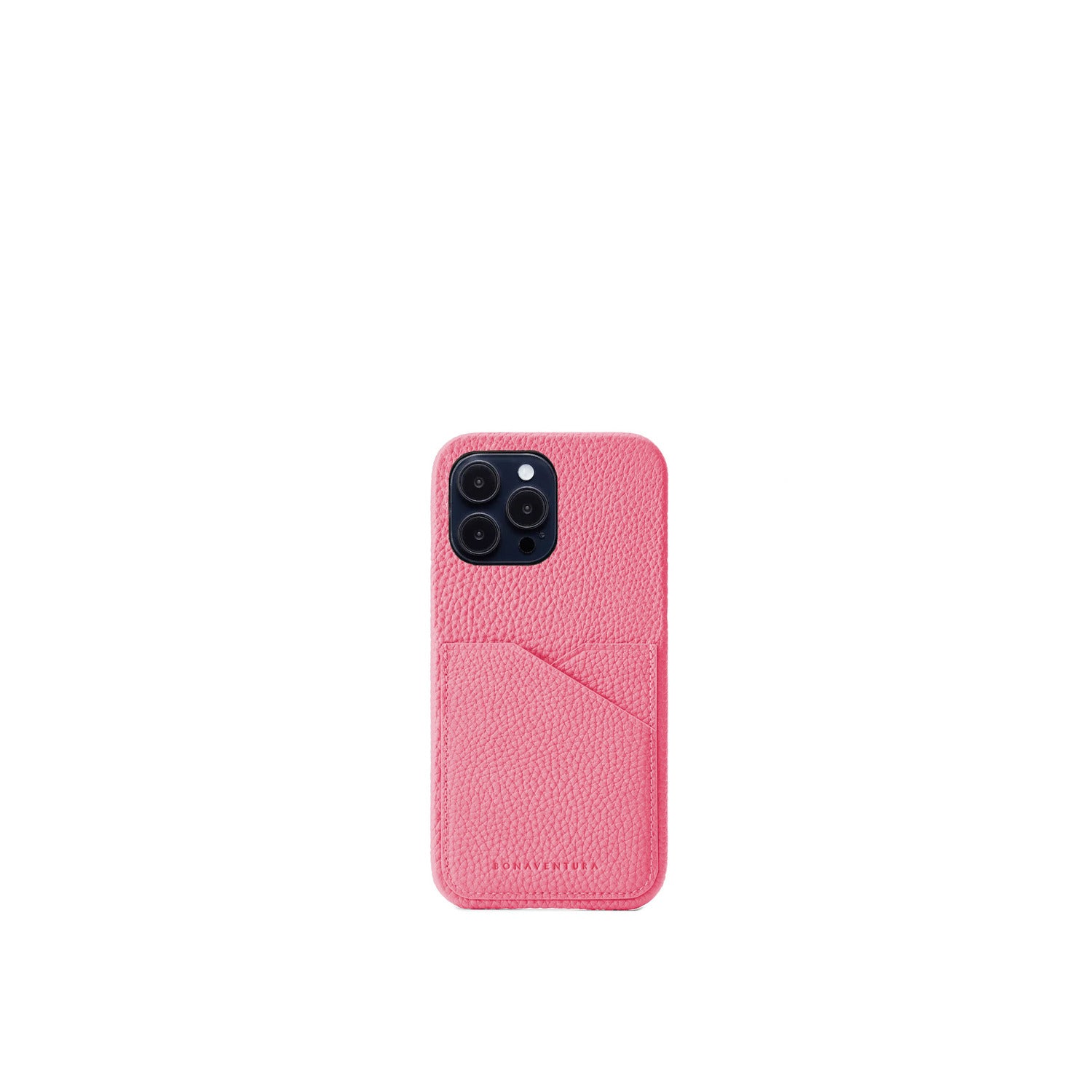 (iPhone 14 Pro Max) Back Cover Case Shrink Leather