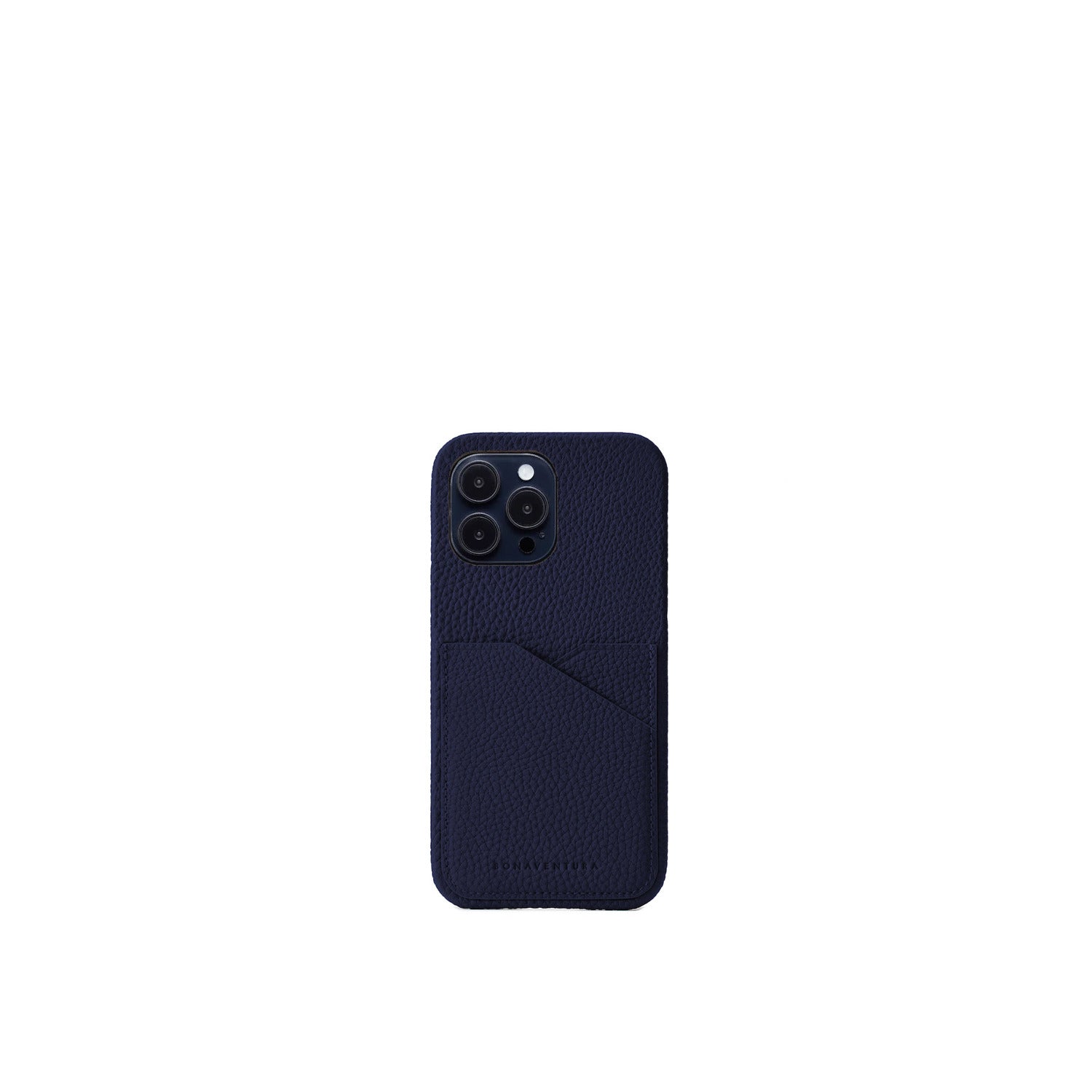(iPhone 14 Pro Max) Back Cover Case Shrink Leather