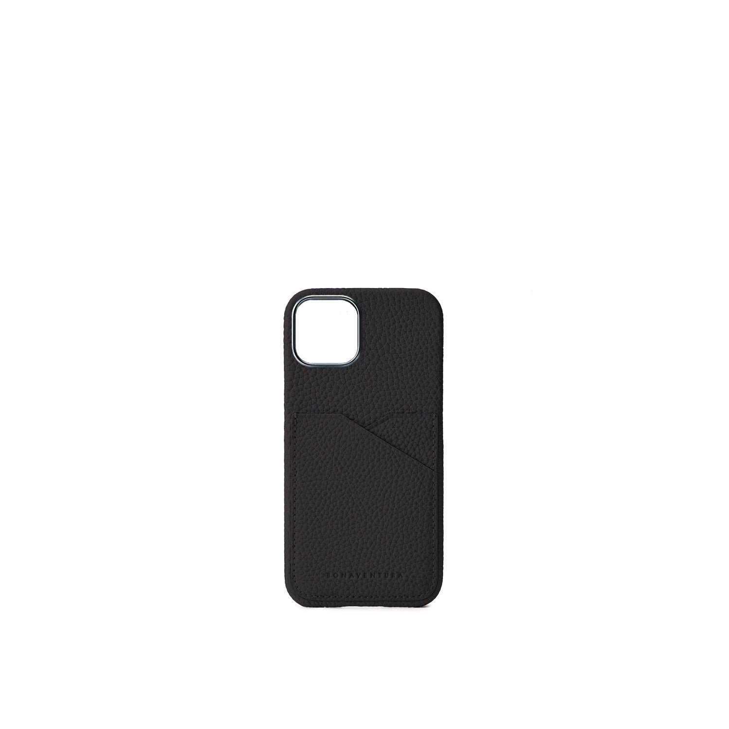 (iPhone 15) Back Cover Case Shrink Leather
