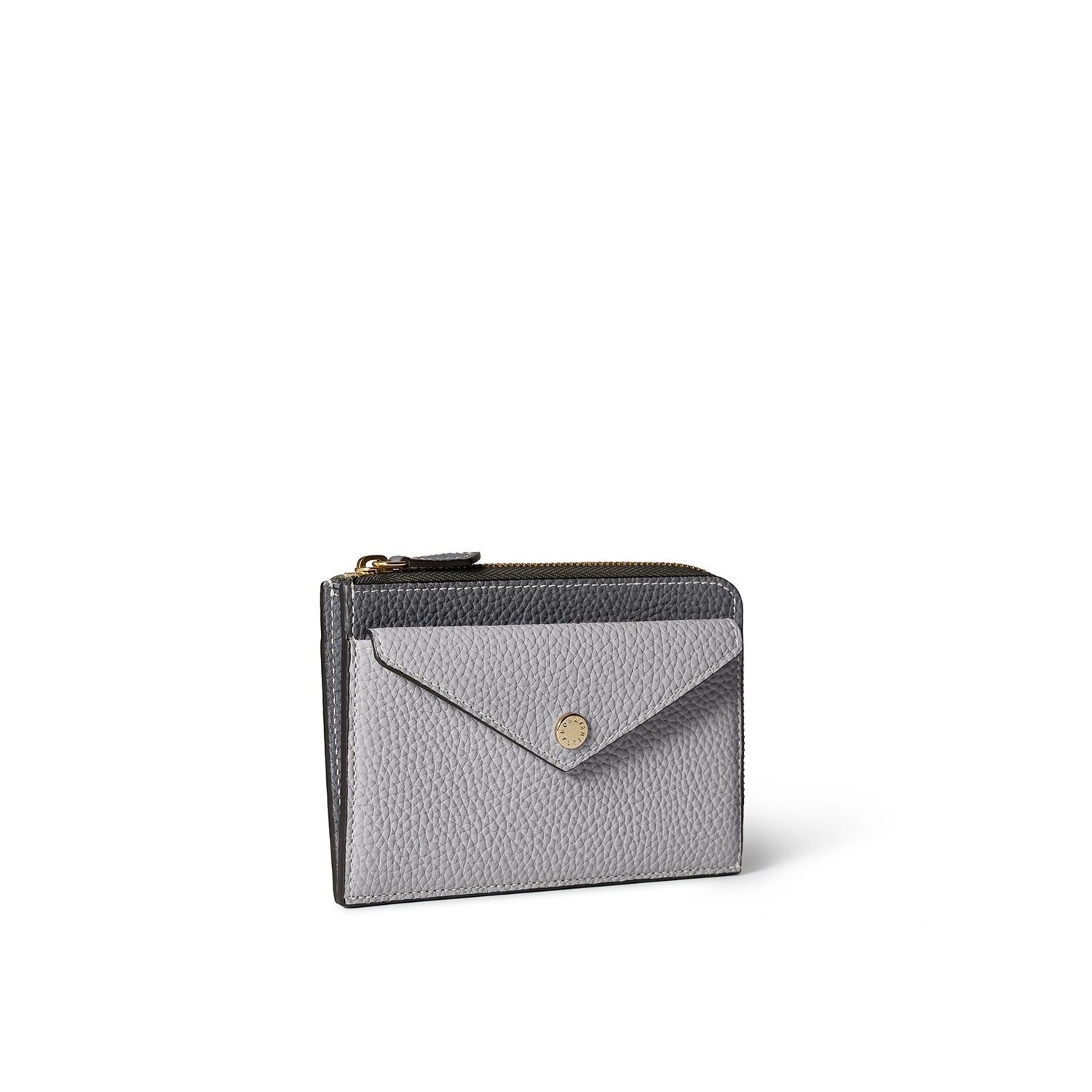 Envelope Zip Wallet Shrink Leather