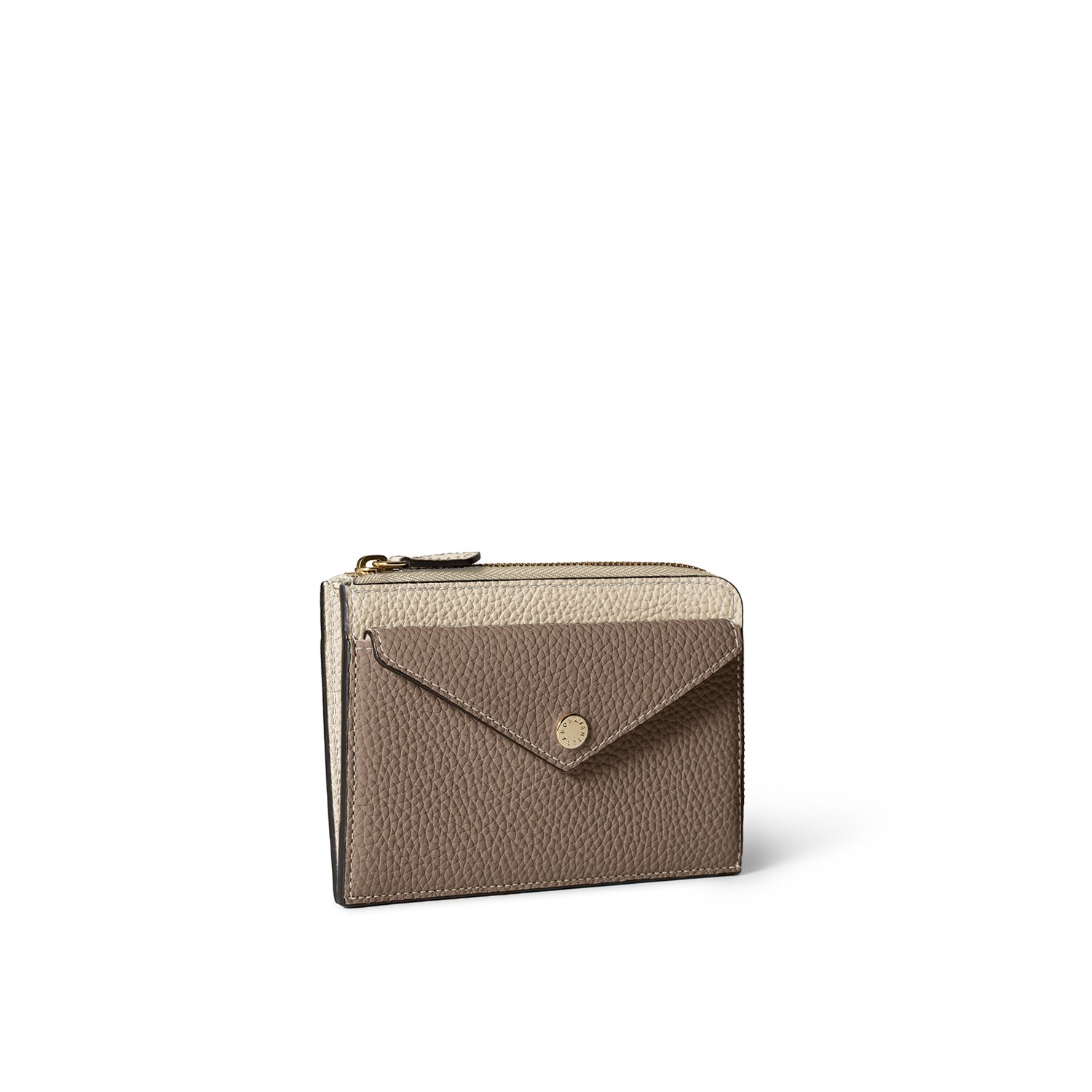 Envelope Zip Wallet Shrink Leather