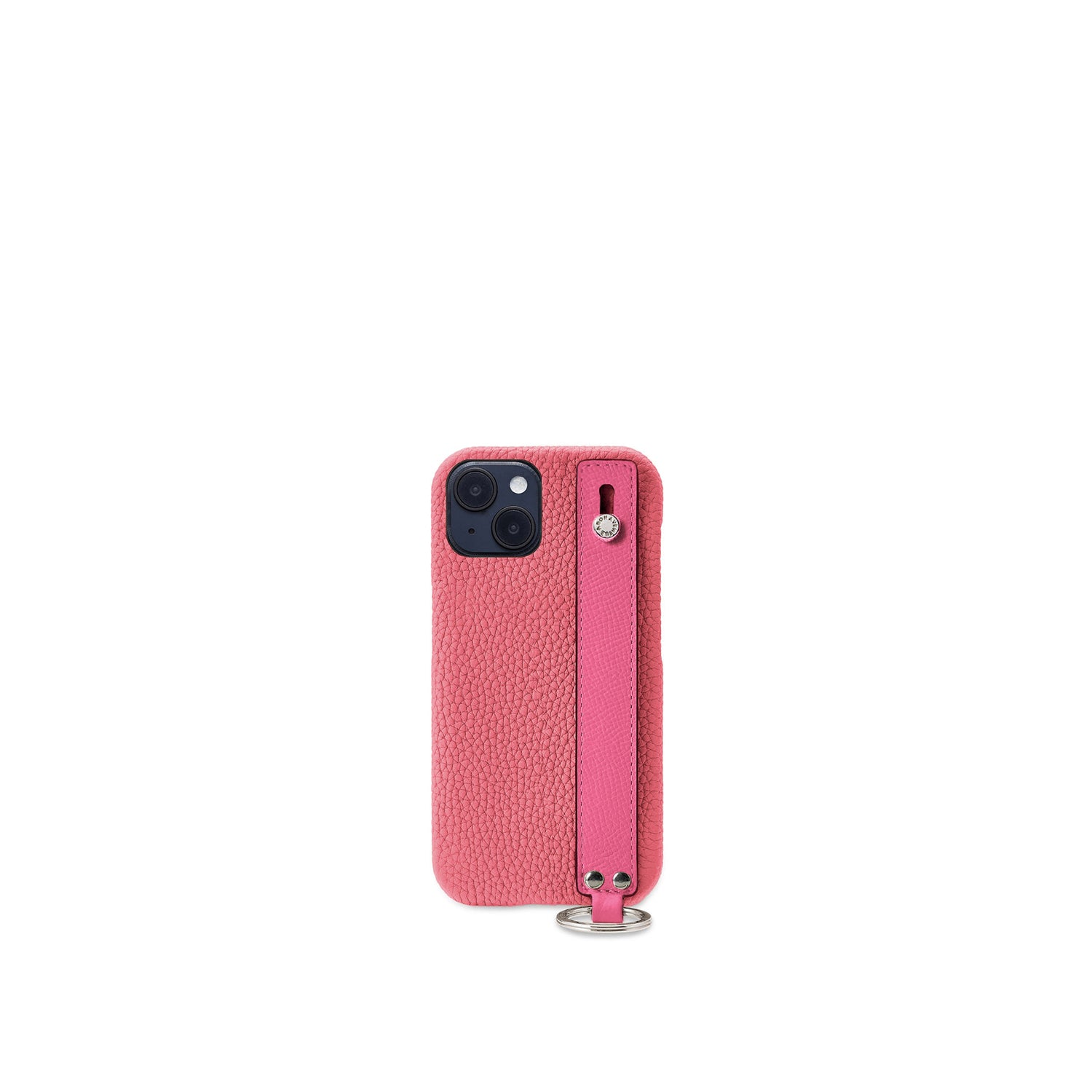 Back Cover Case with Handle Shrink Leather (iPhone 14)