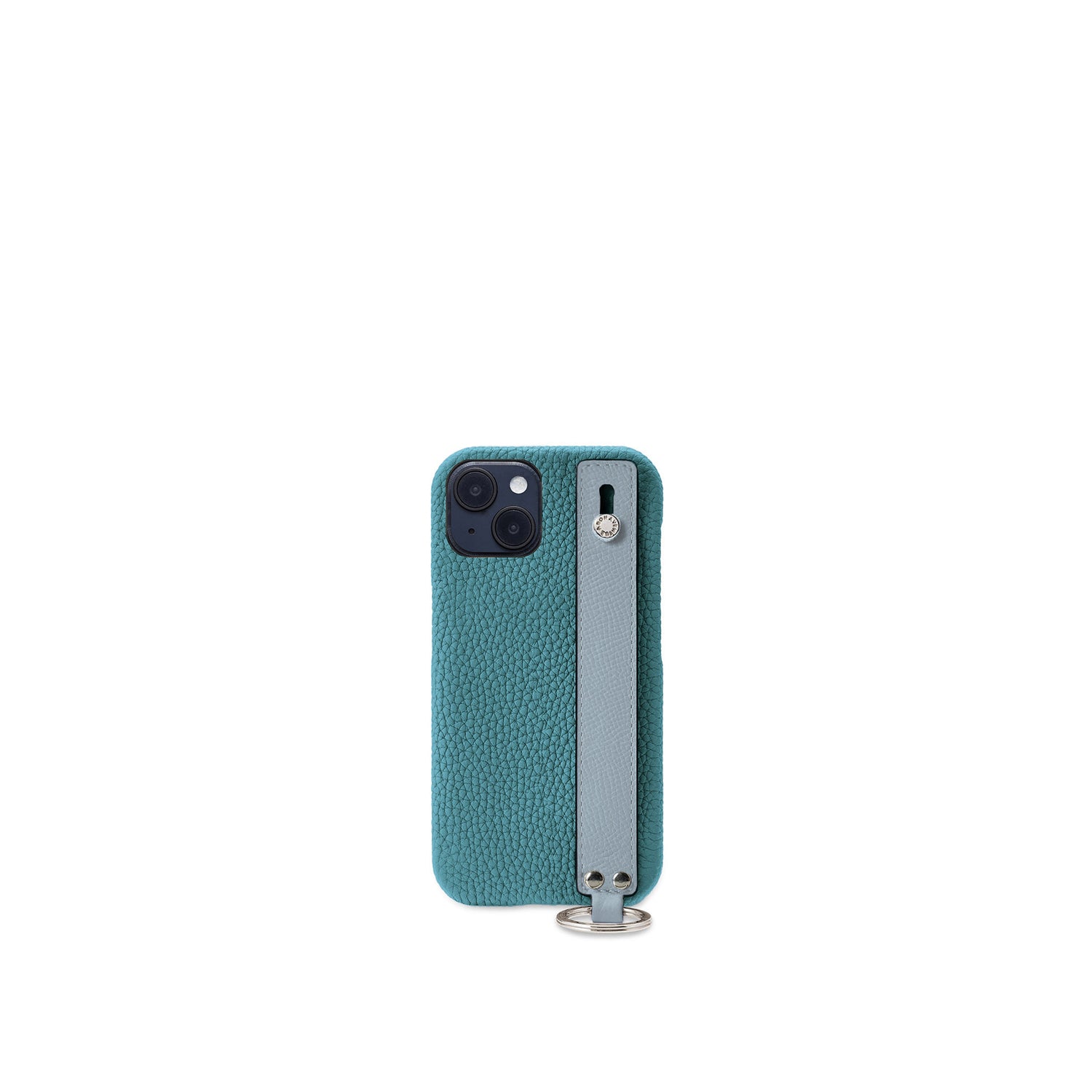 (iPhone 14) 핸들 포함 후면 커버 케이스 수축 가죽