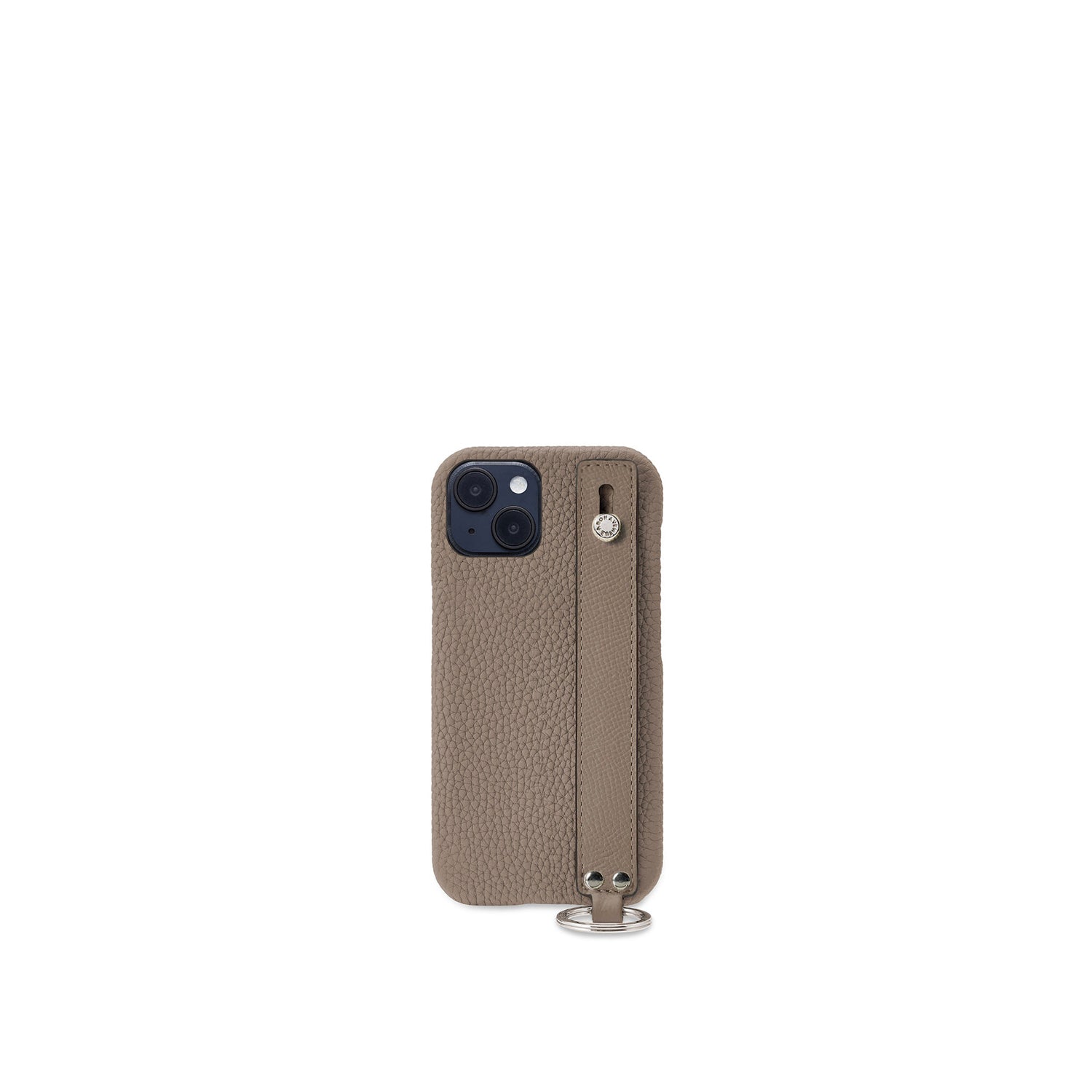 Back Cover Case with Handle Shrink Leather (iPhone 14)