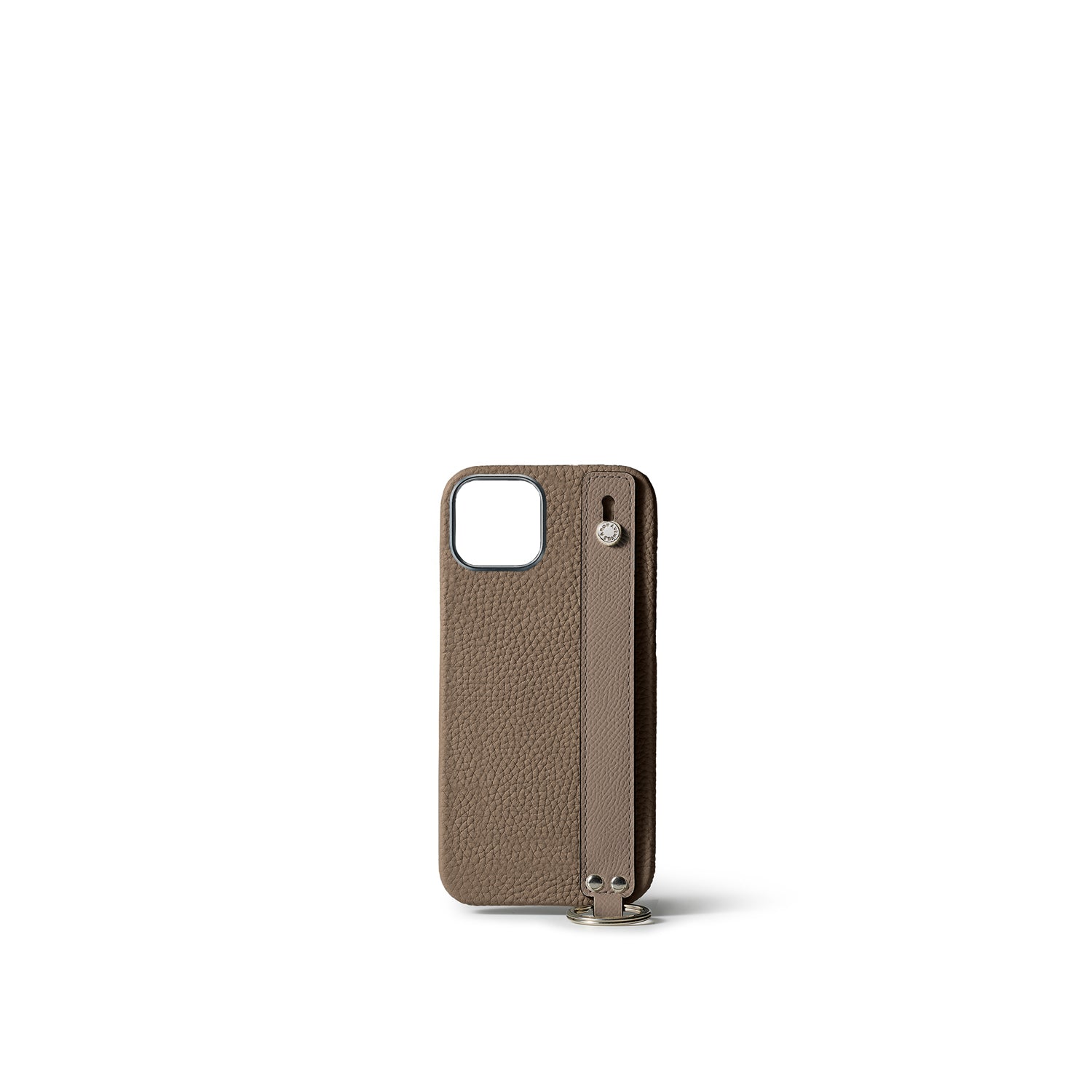 Back Cover Case With Handle Bottalato Leather (iPhone 15)