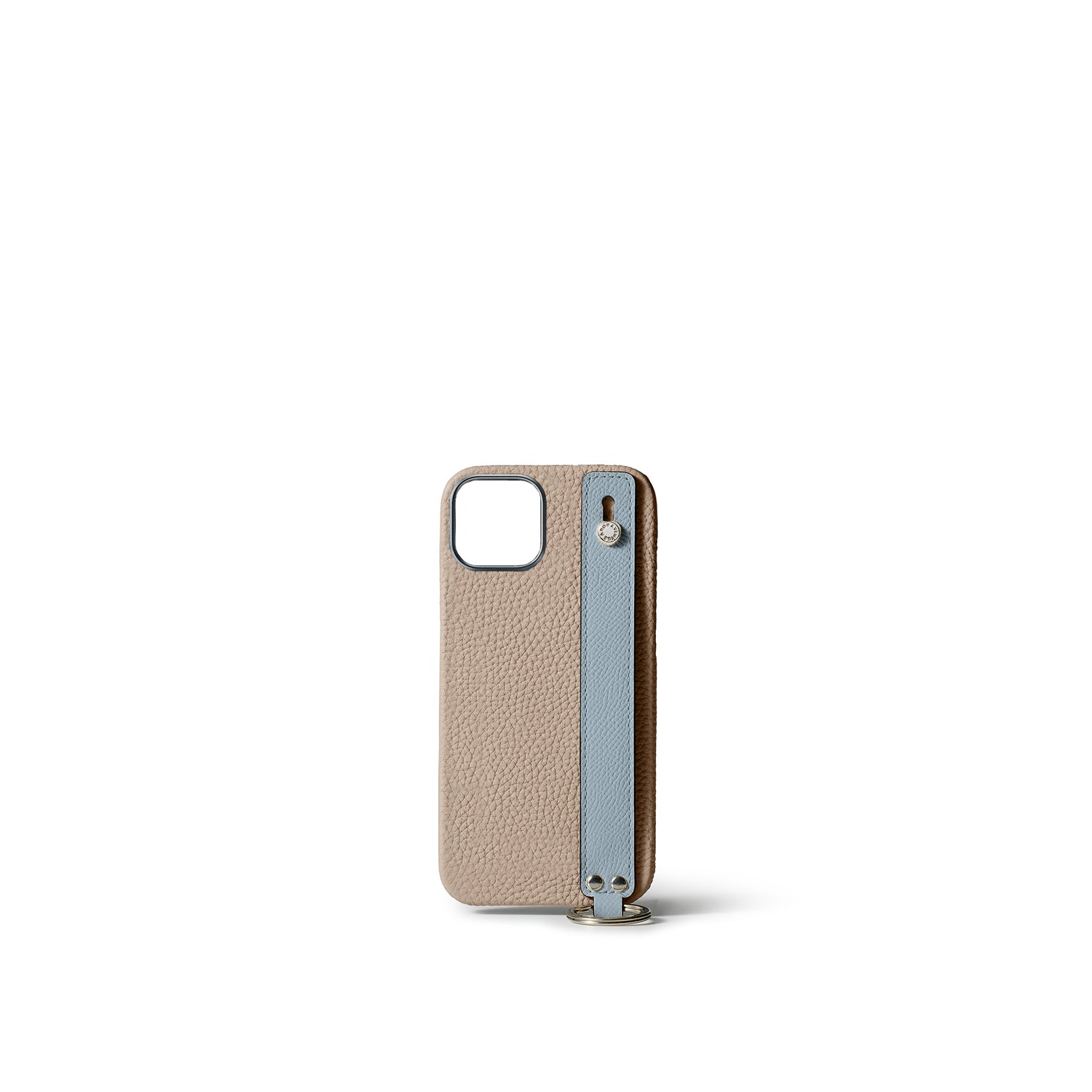 Back Cover Case With Handle Bottalato Leather (iPhone 15)