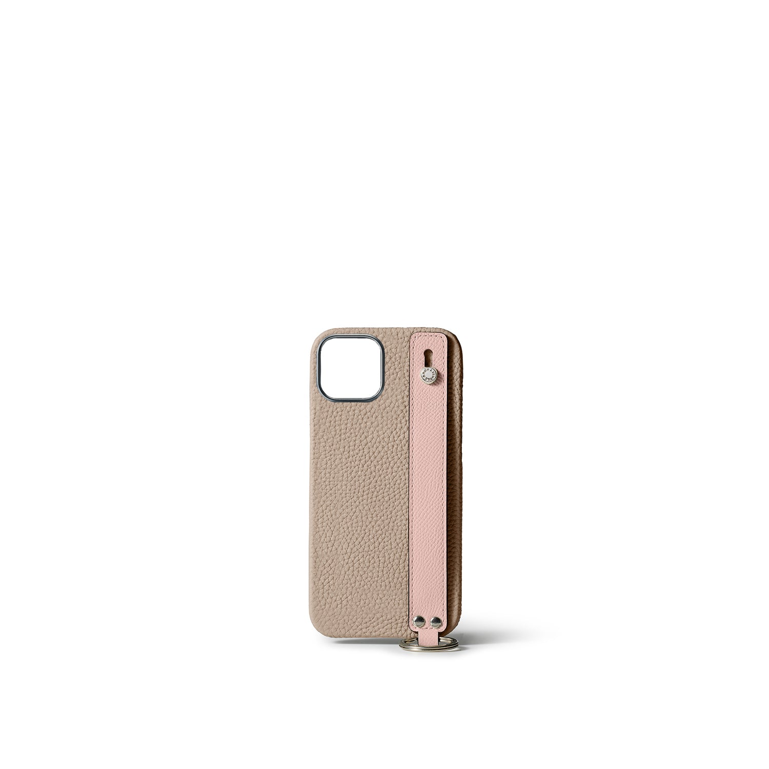 Back Cover Case With Handle Bottalato Leather (iPhone 15)