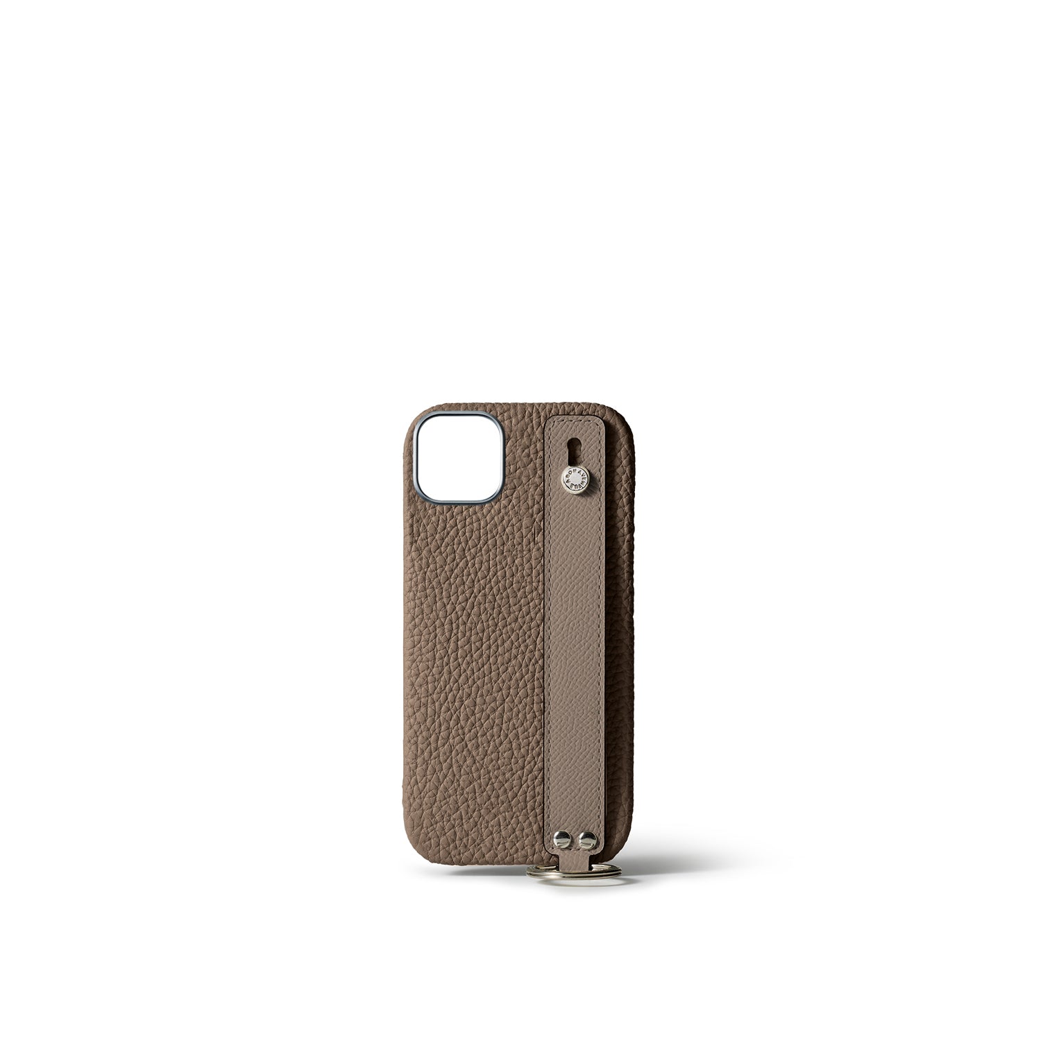 Back Cover With Handle Shoulder Strap SEt Bottalato Leather (iPhone 15 Plus)