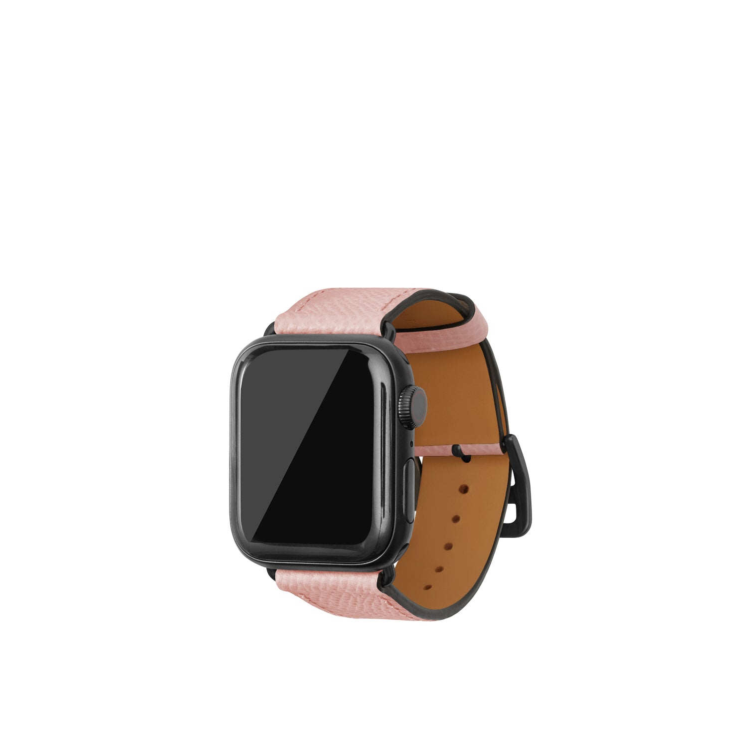 노브레사 Apple Watch 가죽 밴드【38 mm/40 mm/41 mm, M/L 사이즈】 (어댑터:블랙)