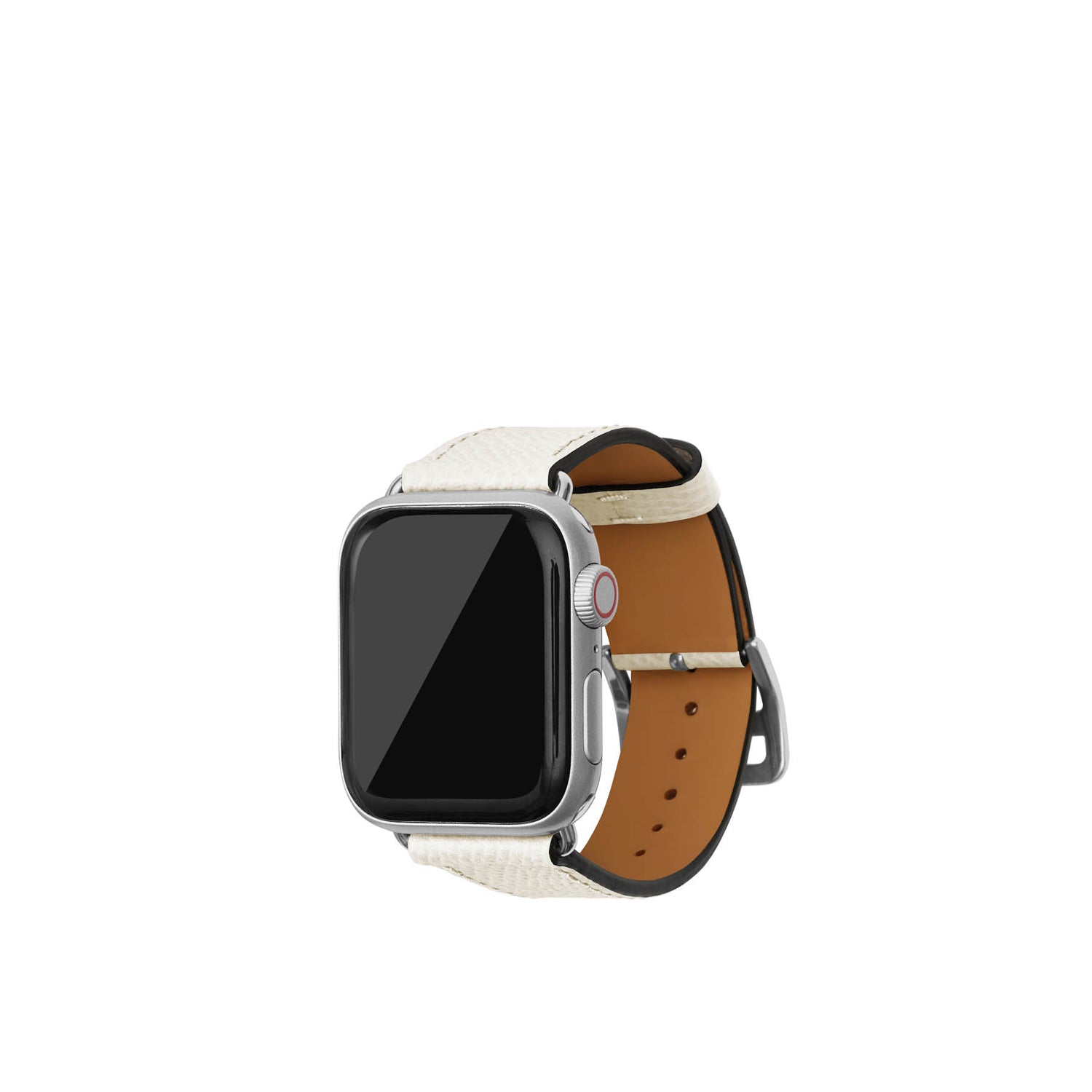 노브레사 Apple Watch 가죽 밴드【38 mm/40 mm/41 mm, M/L 사이즈】 (어댑터:실버)