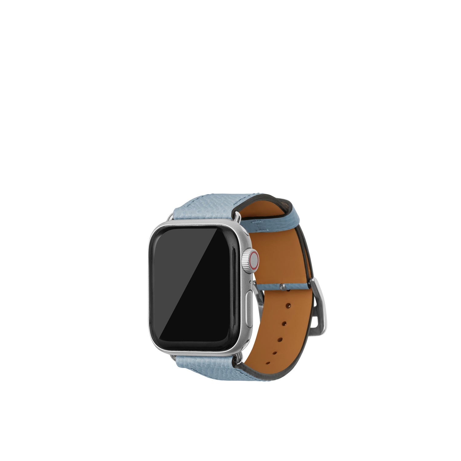 노브레사 Apple Watch 가죽 밴드【38 mm/40 mm/41 mm, S/M 사이즈】 (어댑터:실버)