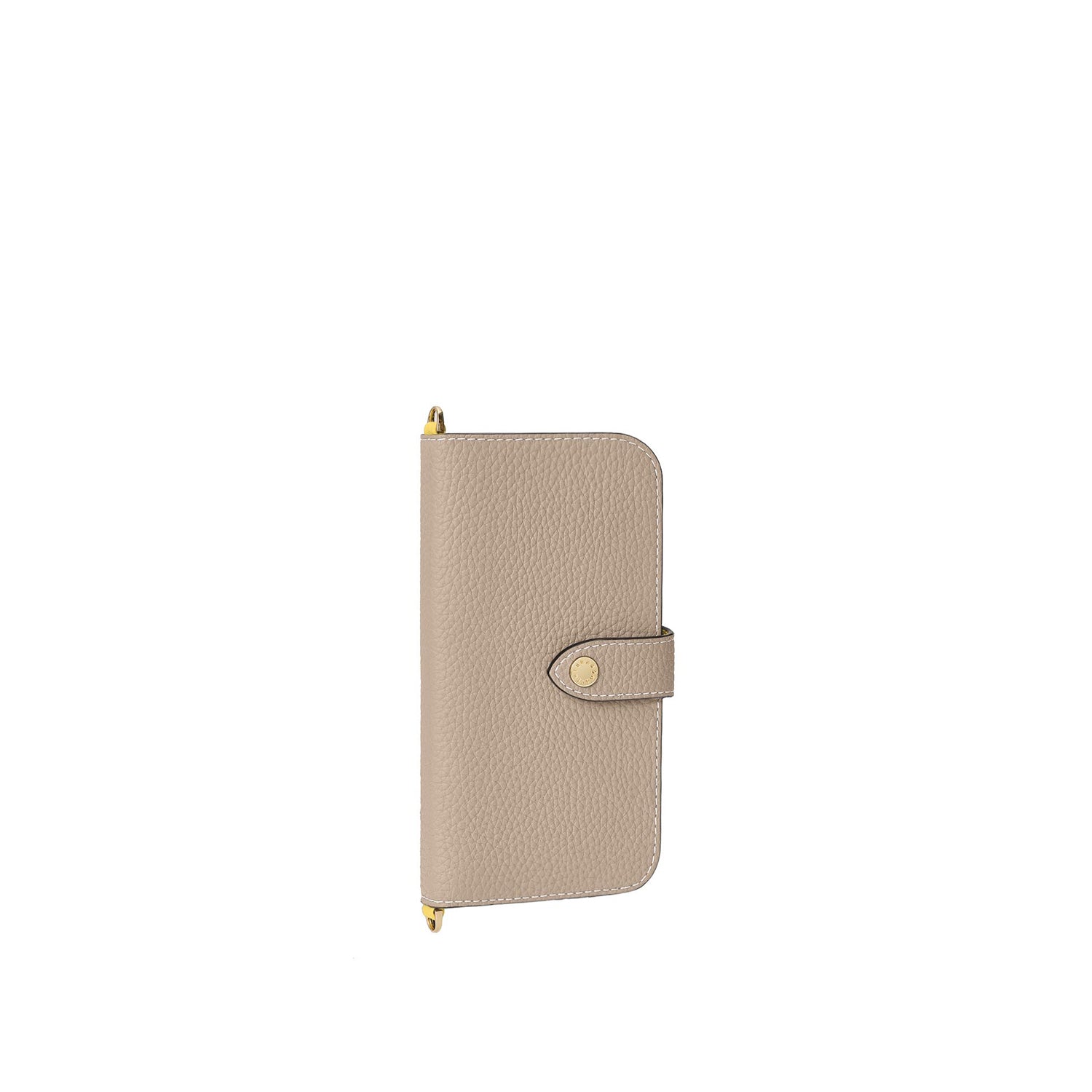 (iPhone 16 Pro) Belted Diary Case Shrink Leather