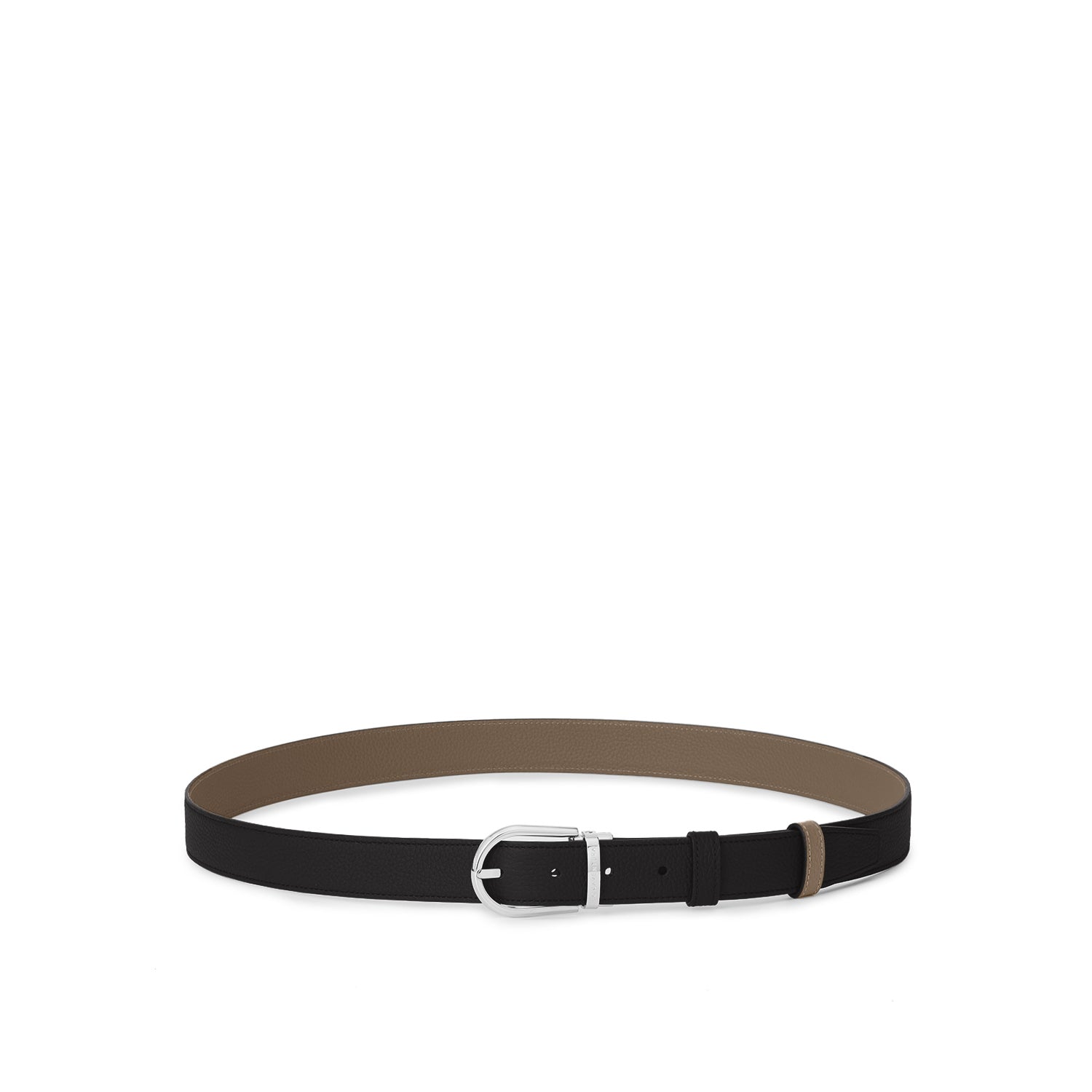 Men's Round Buckle Belt