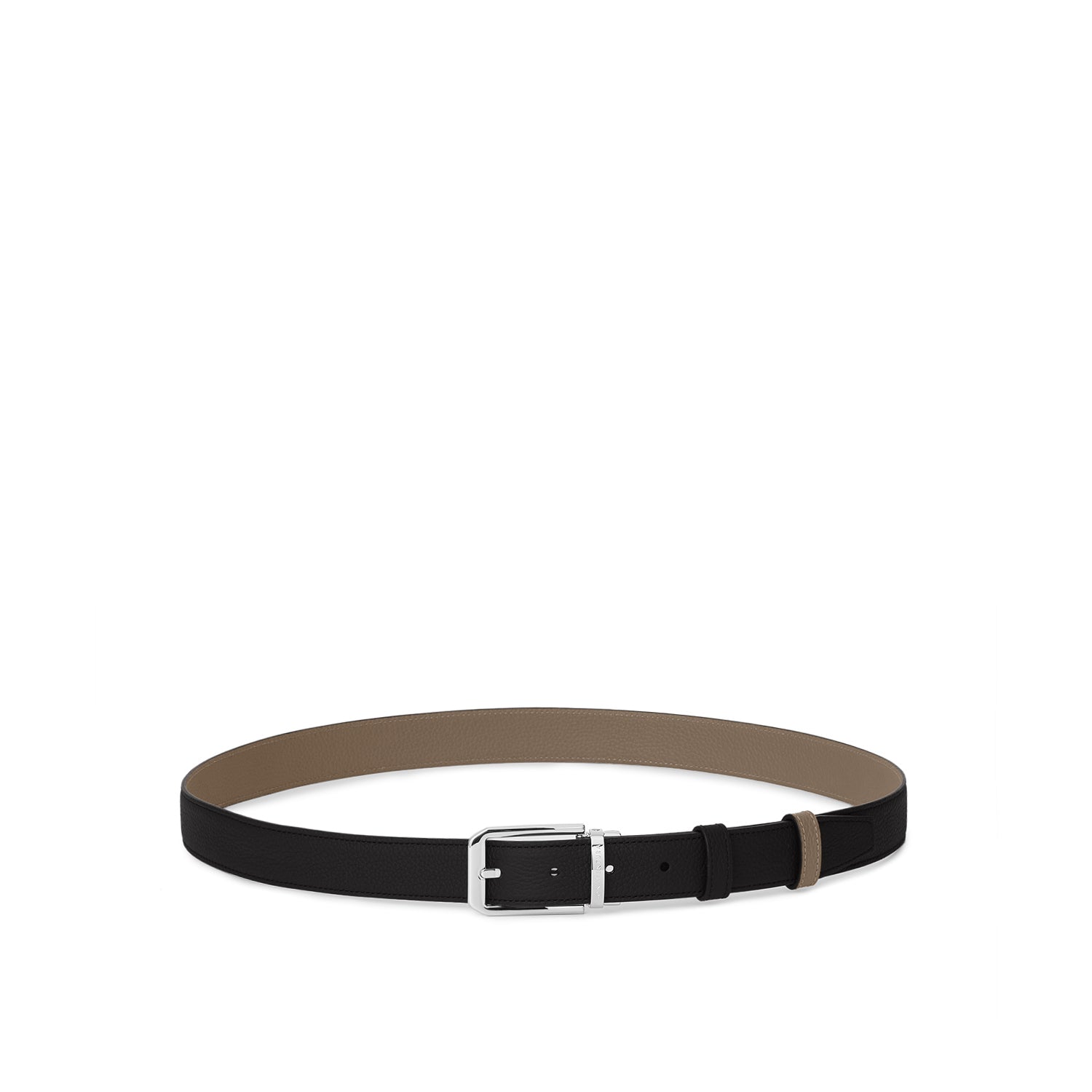 Men's Round Buckle Belt