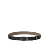 Black × Etoupe (Shrink Leather × Shrink Leather) / 35mm