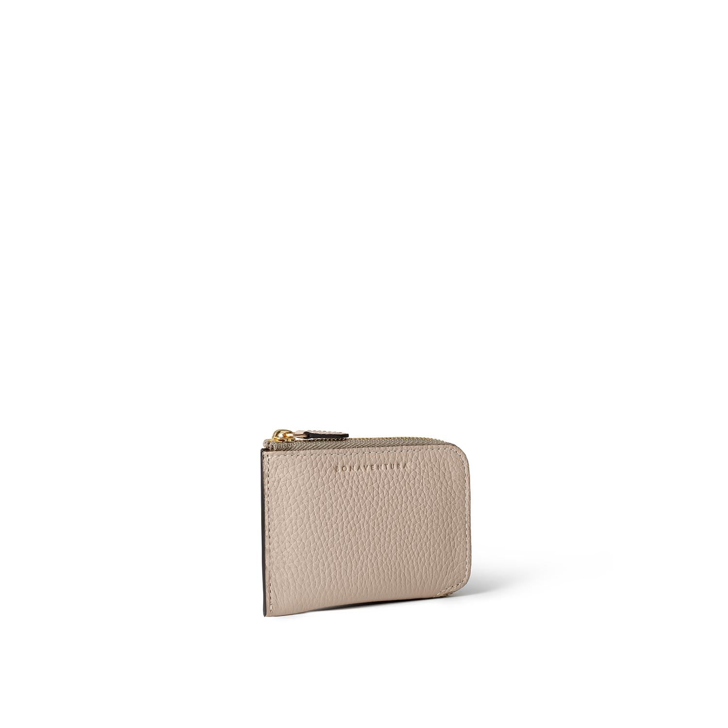 Square Card Coin Case Shrink Leather