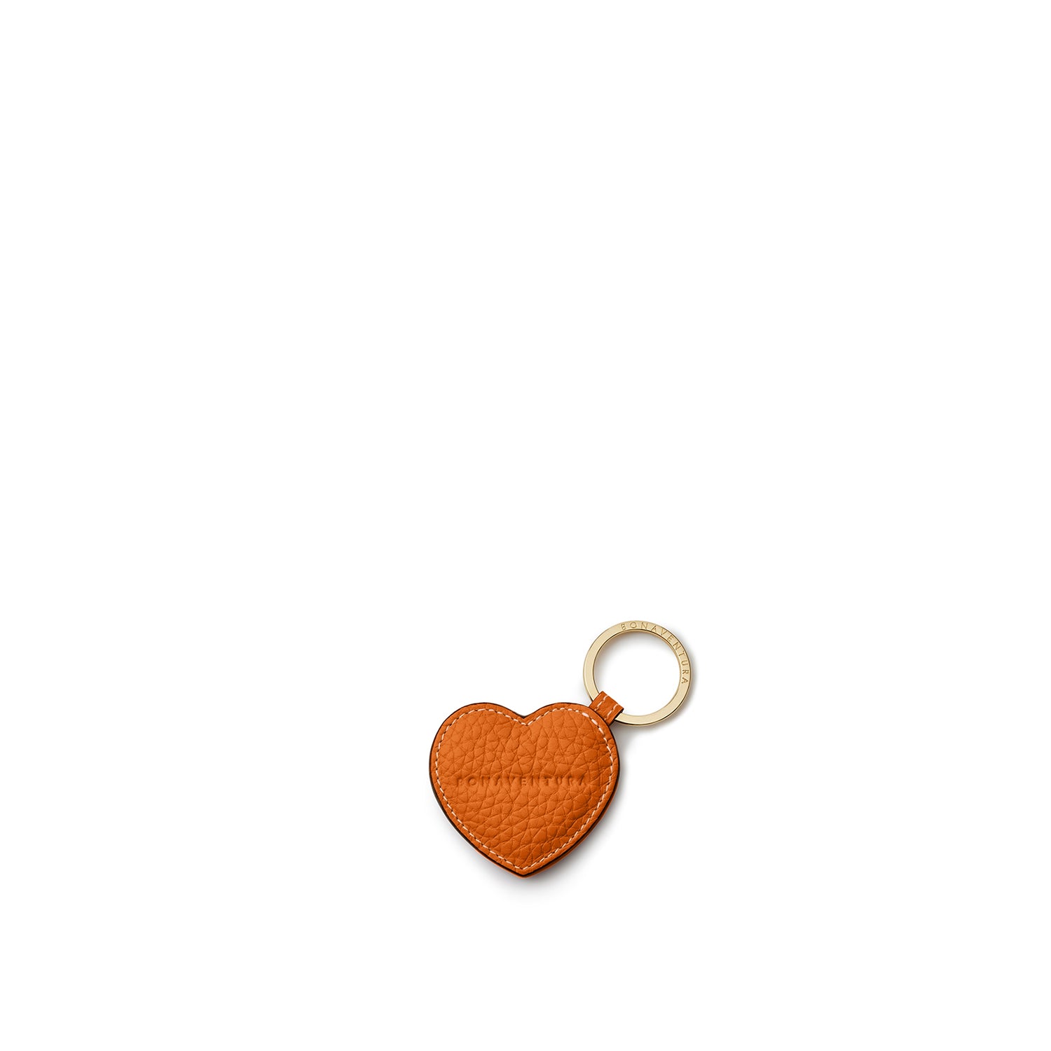 Heart Keychain Shrink Leather