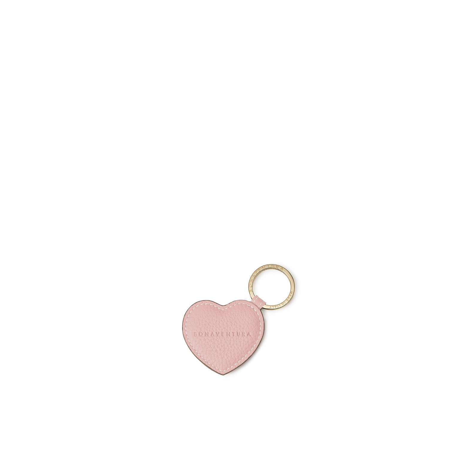 Heart Keychain Shrink Leather