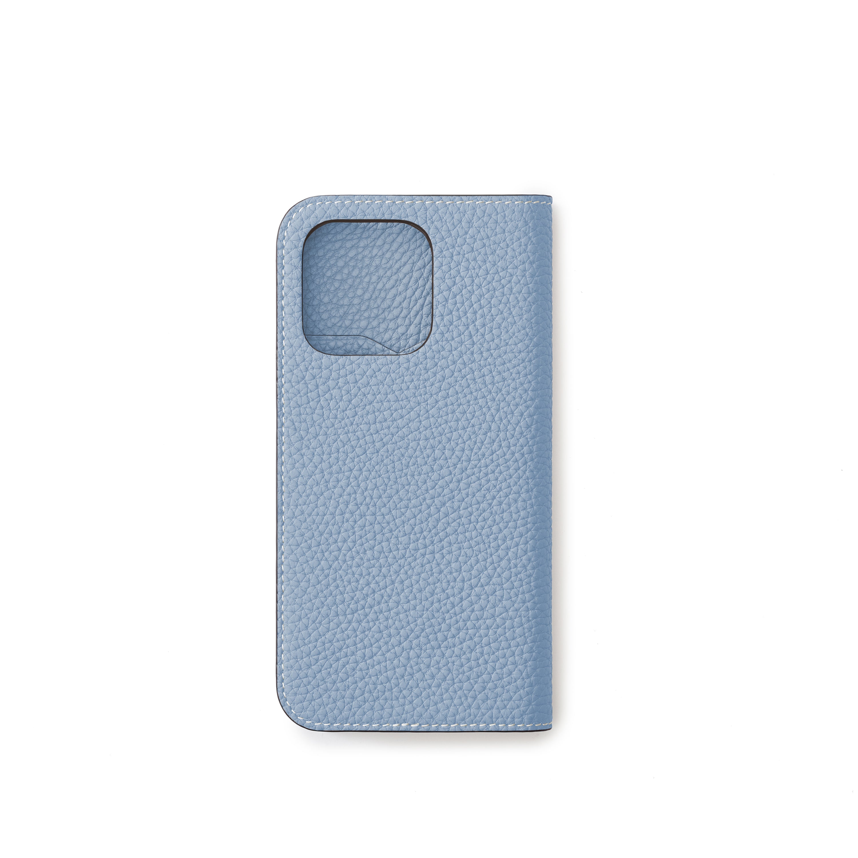 (iPhone 14 Pro Max) Diary Case Shrink Leather