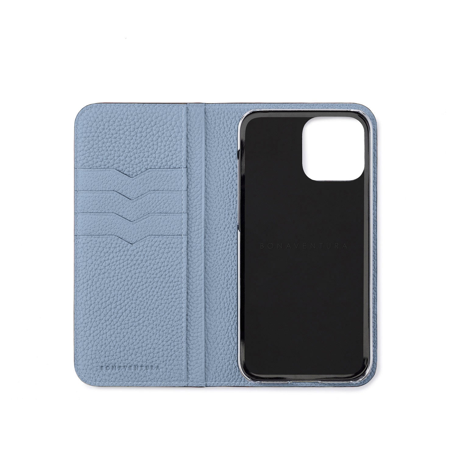(iPhone 14 Pro Max) Diary Case Shrink Leather