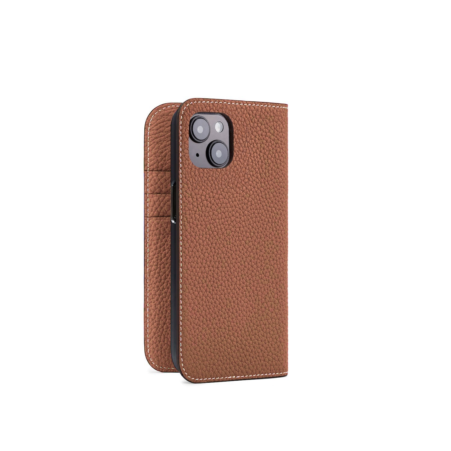Diary Case Shrink Leather (iPhone 15)