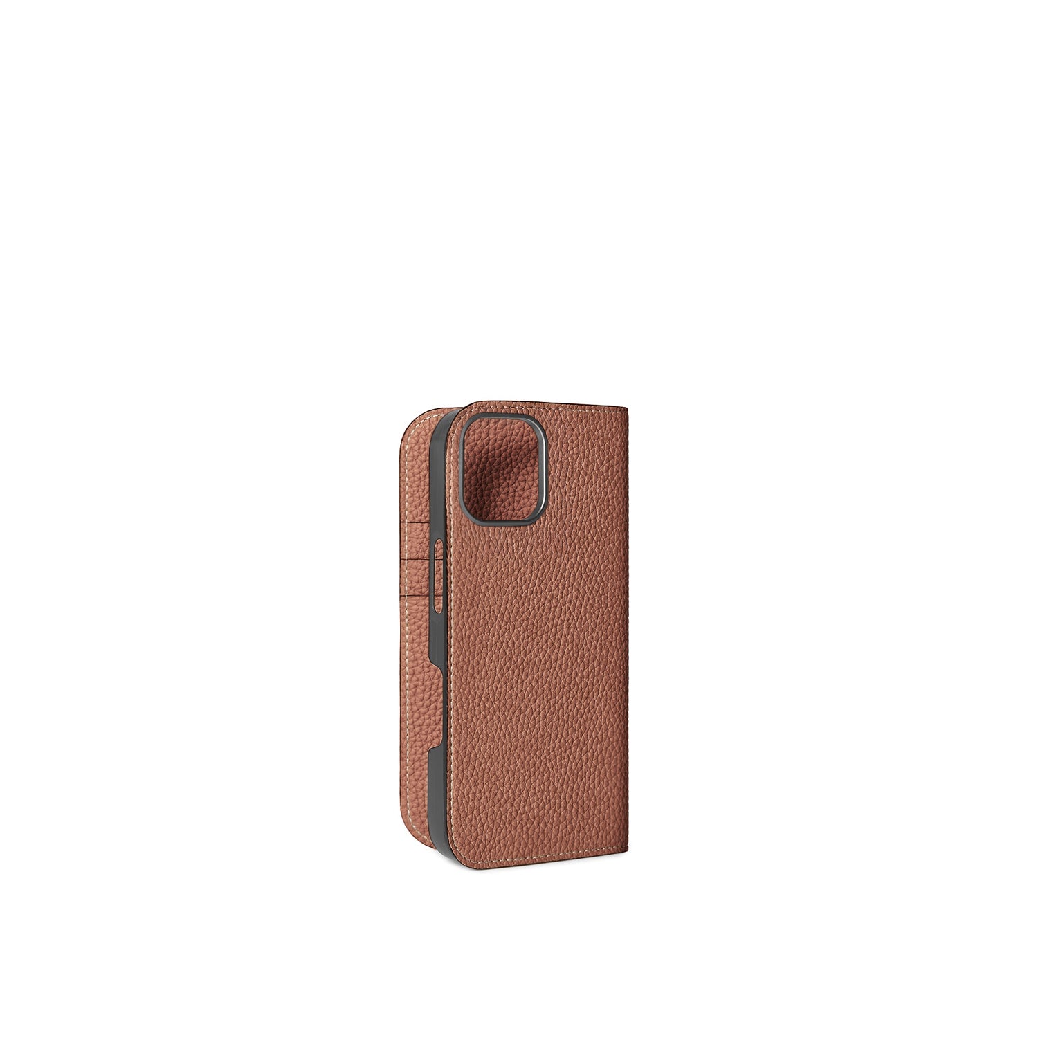 (iPhone 16) Diary Case Shrink Leather