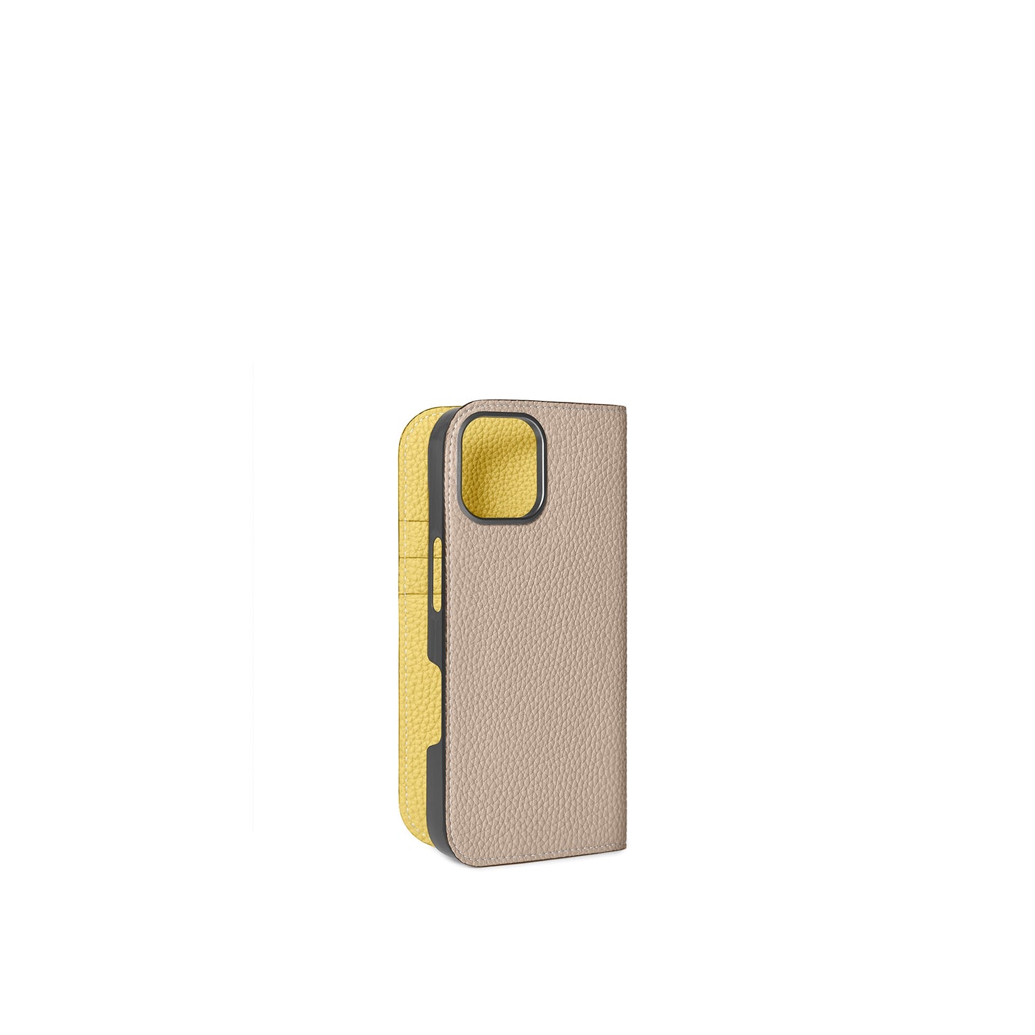 (iPhone 16) ダイアリーケース シュリンクレザー