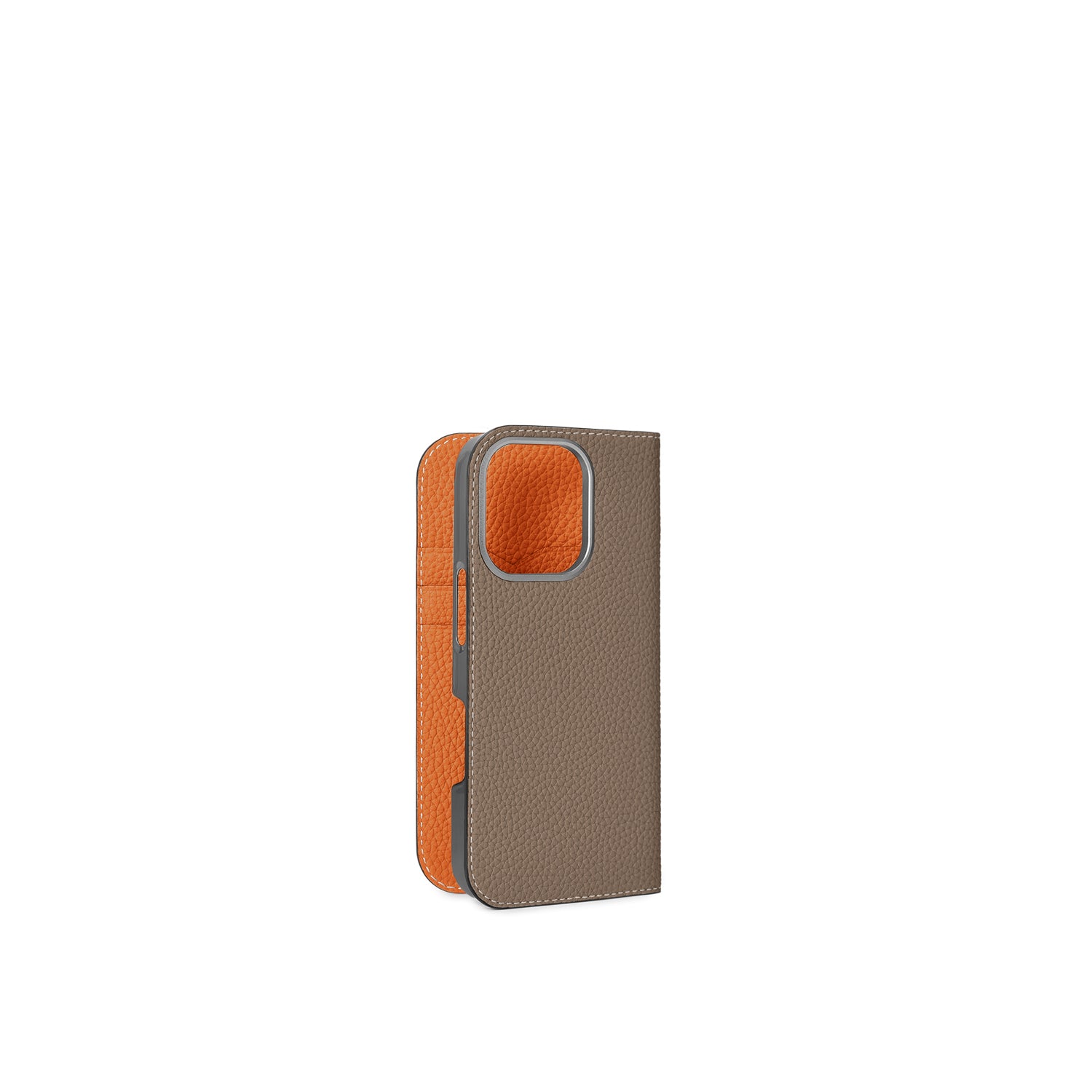 (iPhone 16 Pro) ダイアリーケース シュリンクレザー