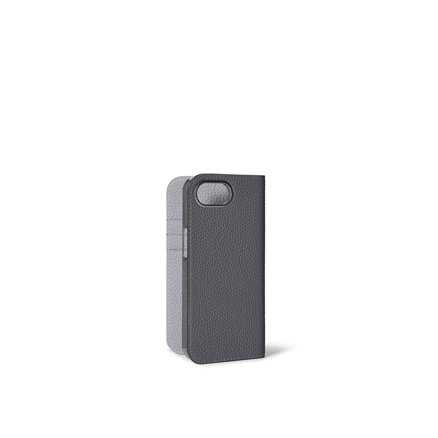 (iPhone 16e) Diary Case Shrink Leather