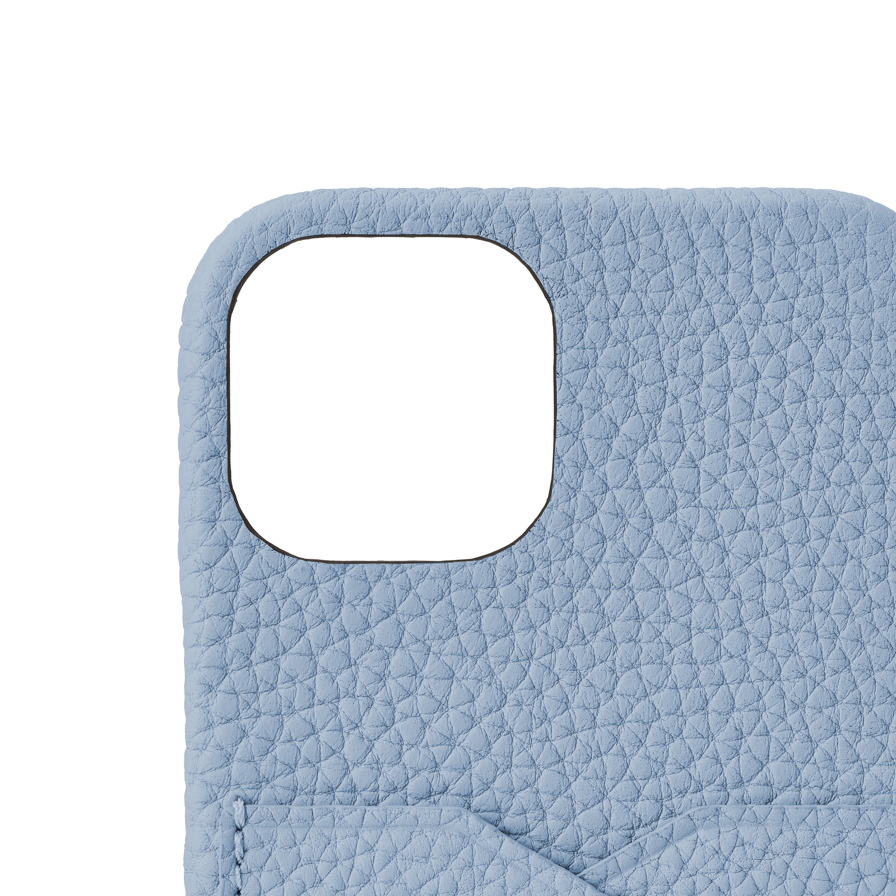 (iPhone 14 Plus) Back Cover Case Shrink Leather