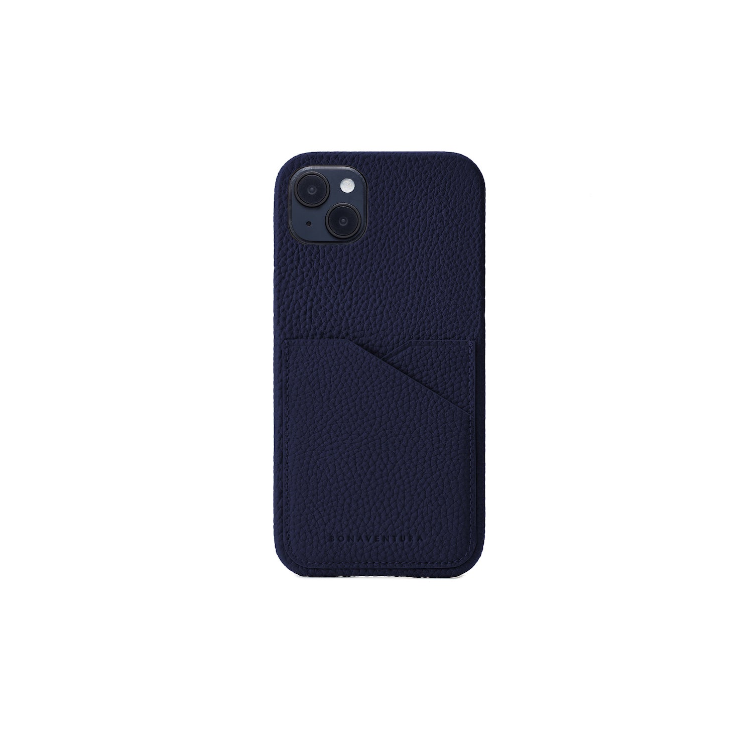 (iPhone 14 Plus) Back Cover Case Shrink Leather