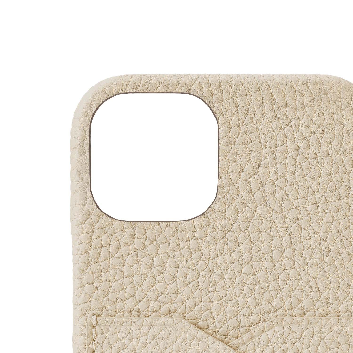 (iPhone 14 Plus) Back Cover Case Shrink Leather