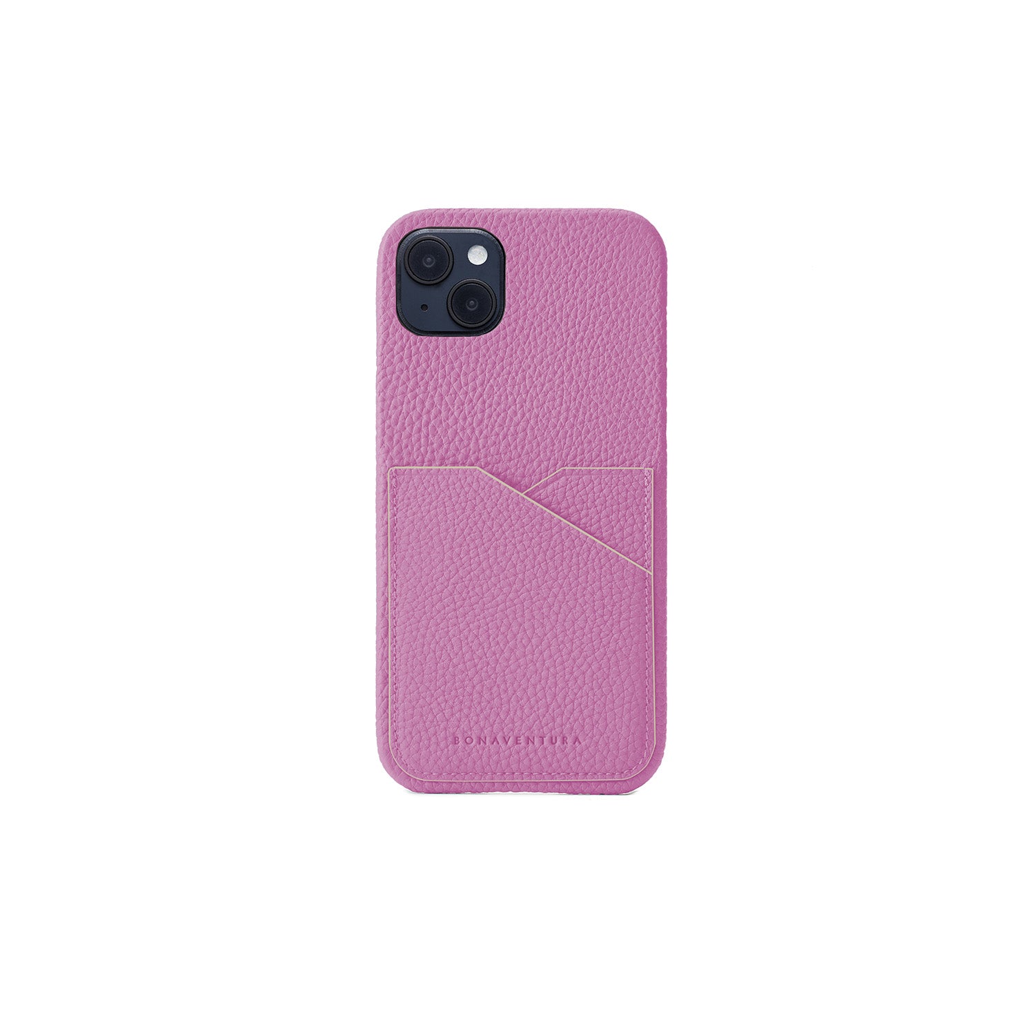 (iPhone 14 Plus) Back Cover Case Shrink Leather
