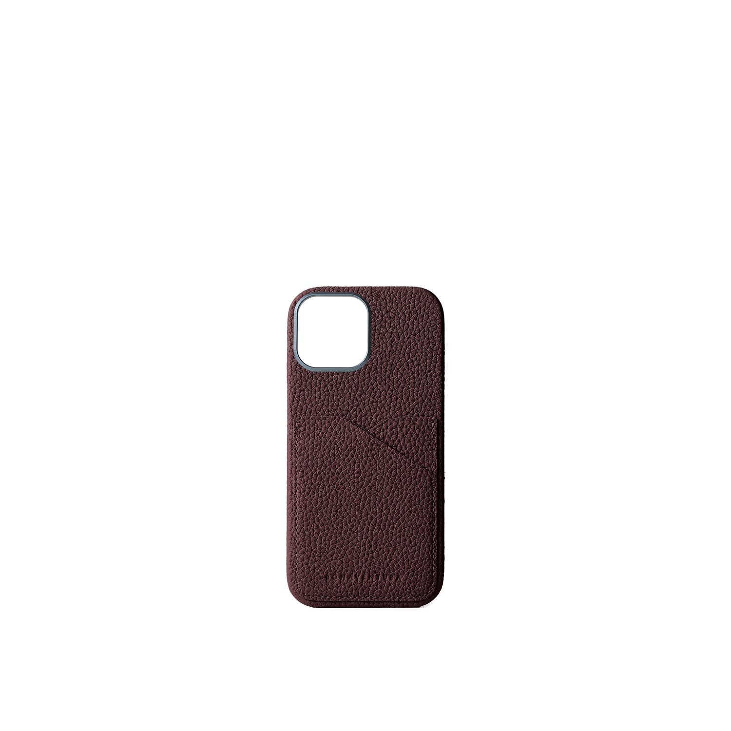 (iPhone 16) Back Cover Case Shrink Leather