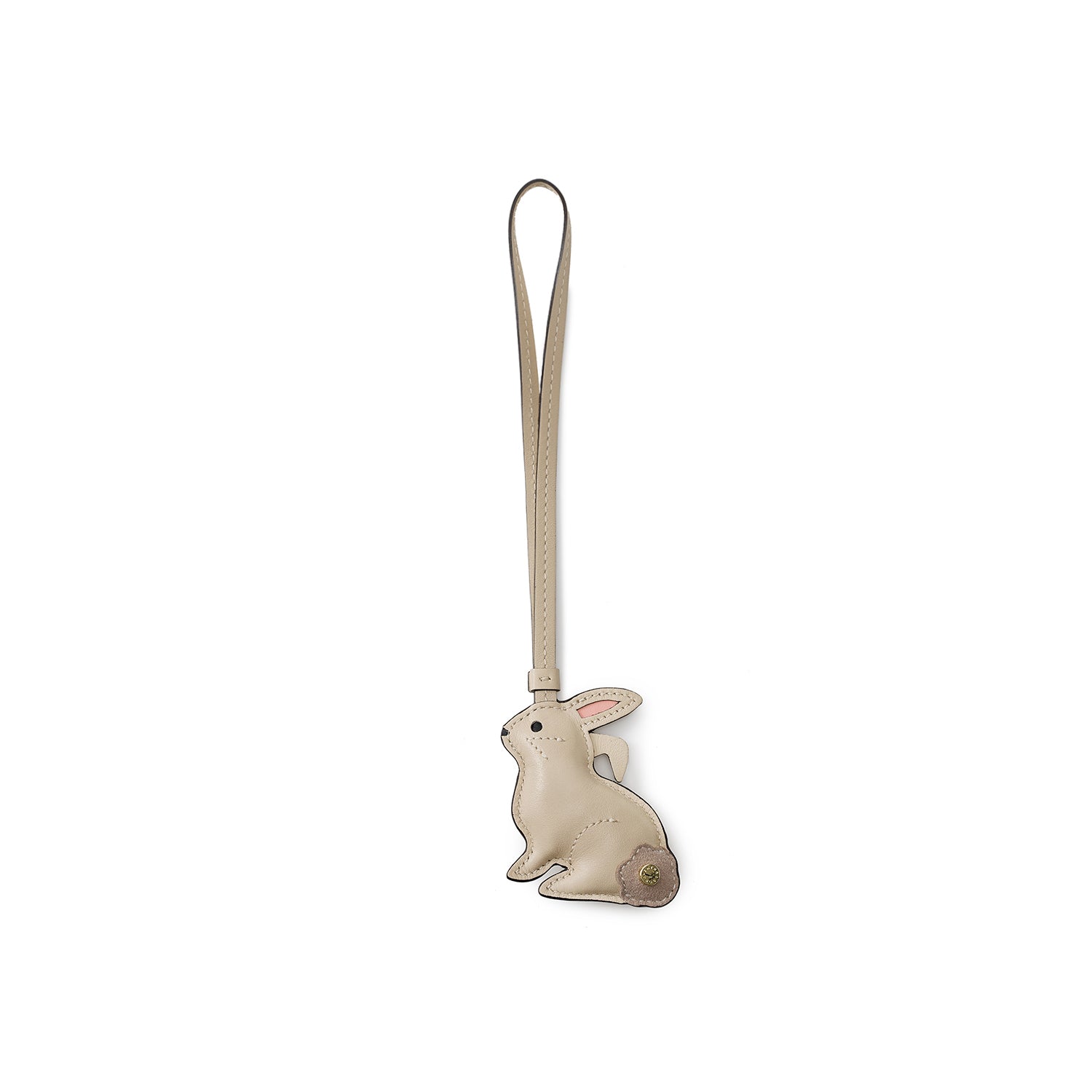 Rabbit Charm Bag Shrink Leather